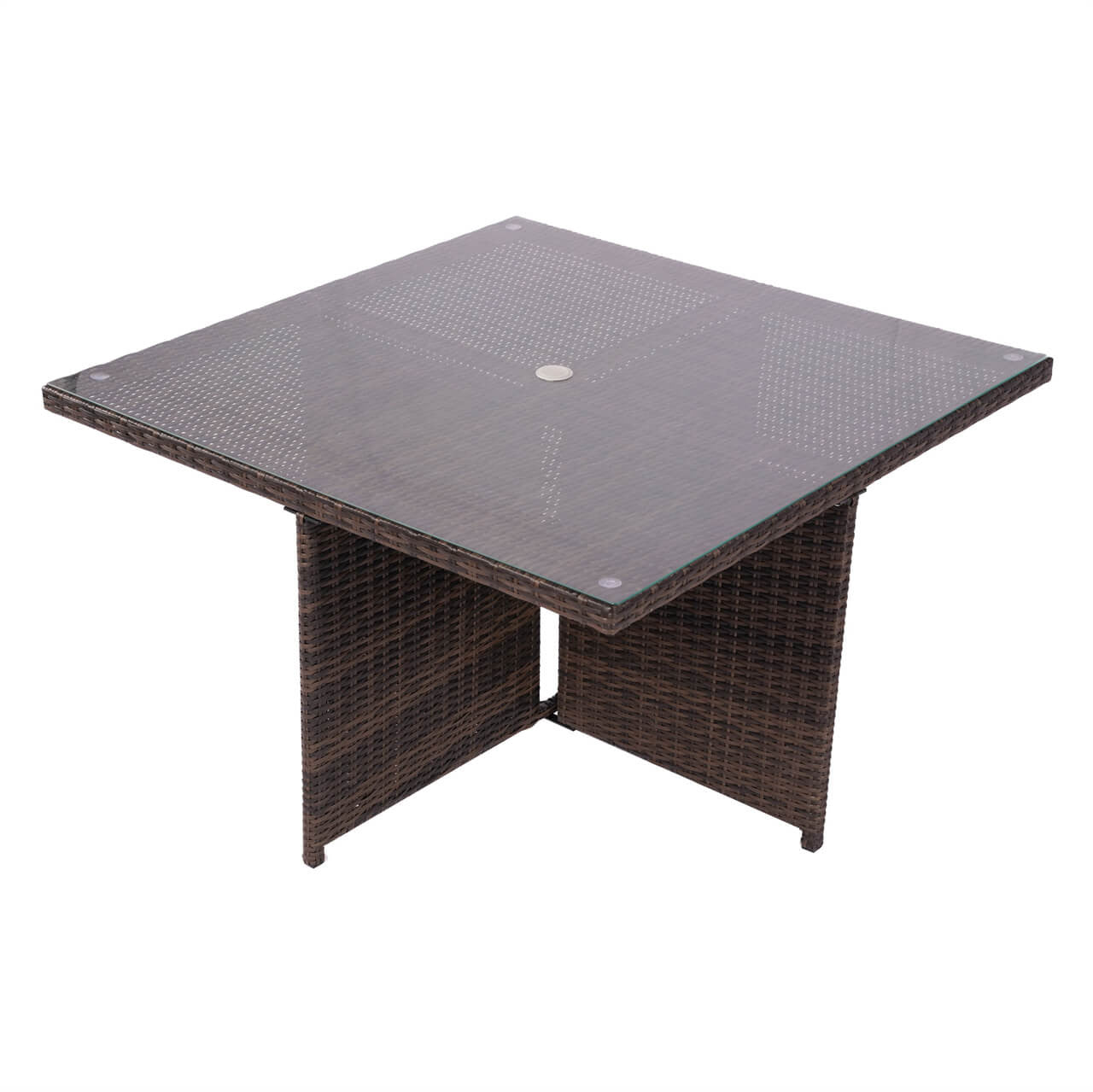 4 Seats Square Outdoor Patio Dining Set PAD-3233B Direct Wicker
