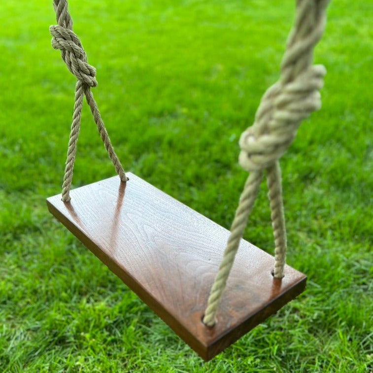 Sweet Swinging Bench Swing - Walnut