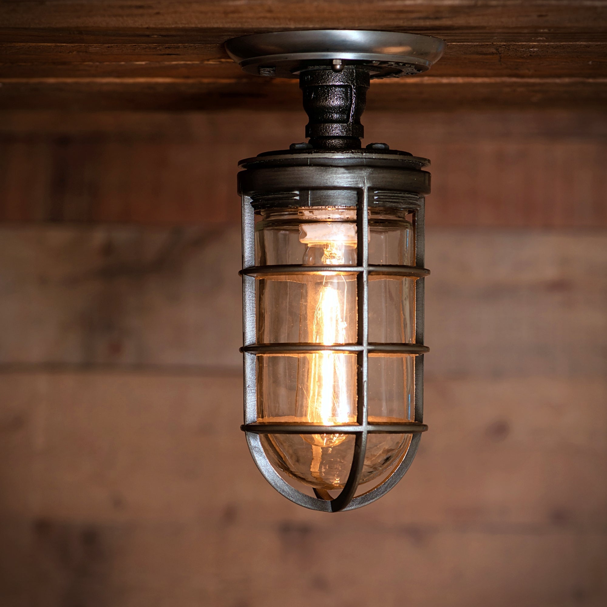 Industrial Cage Light - The Beacon