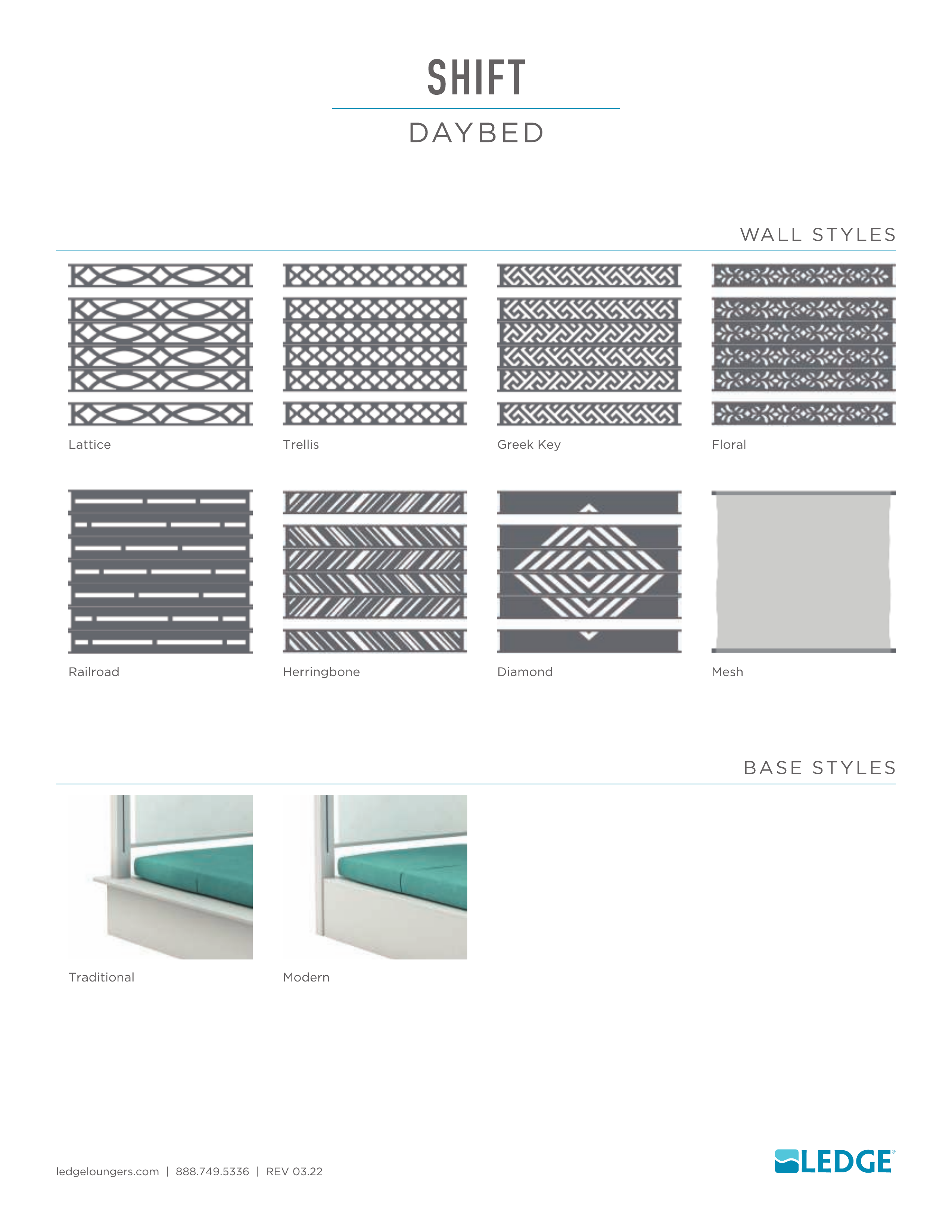 Ledge Lounger Shift Daybed