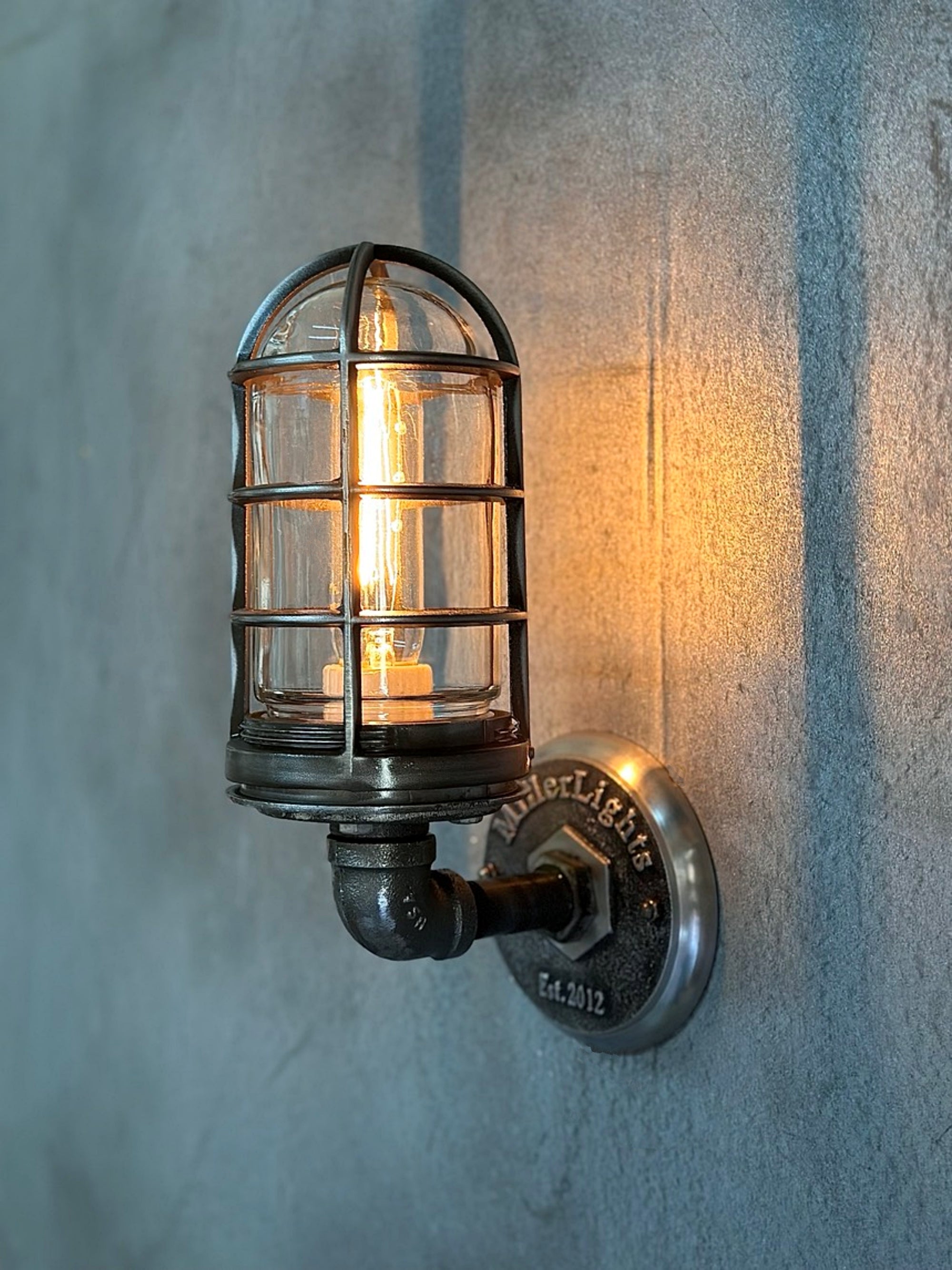 Industrial Wall Lamp - The Harold