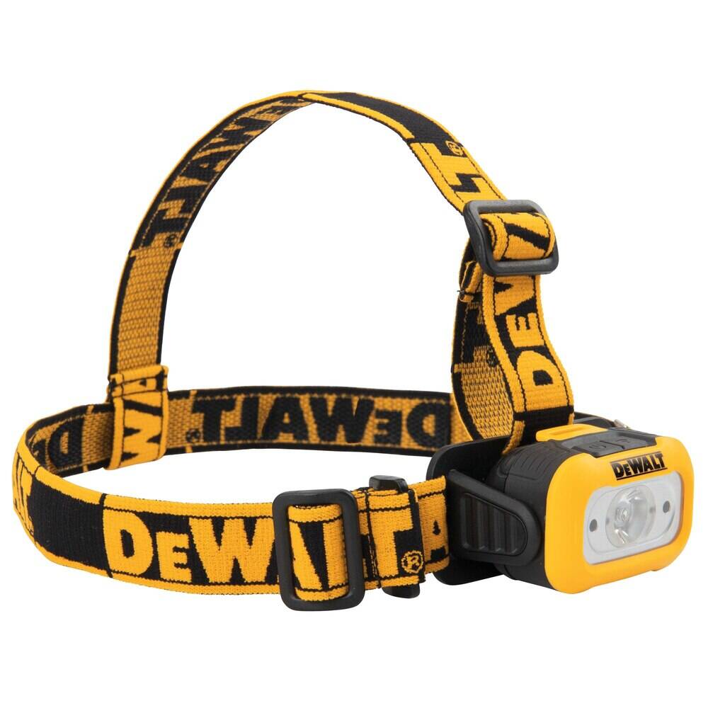 DEWALT DWHT81424 Headlamp for Jobsite, 200 Lumen