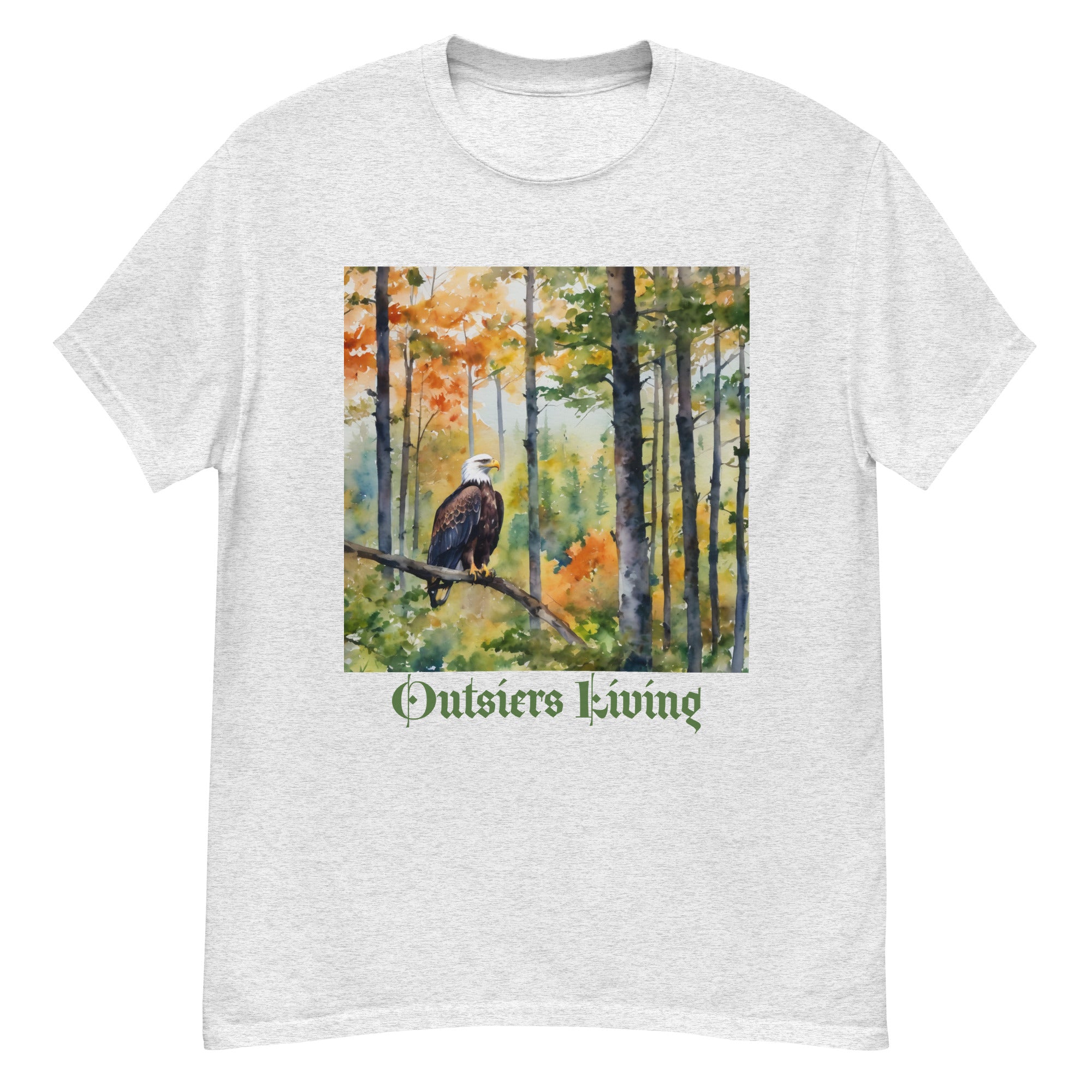 Outsiders Living Eagle Water Color Men's Classic Tee