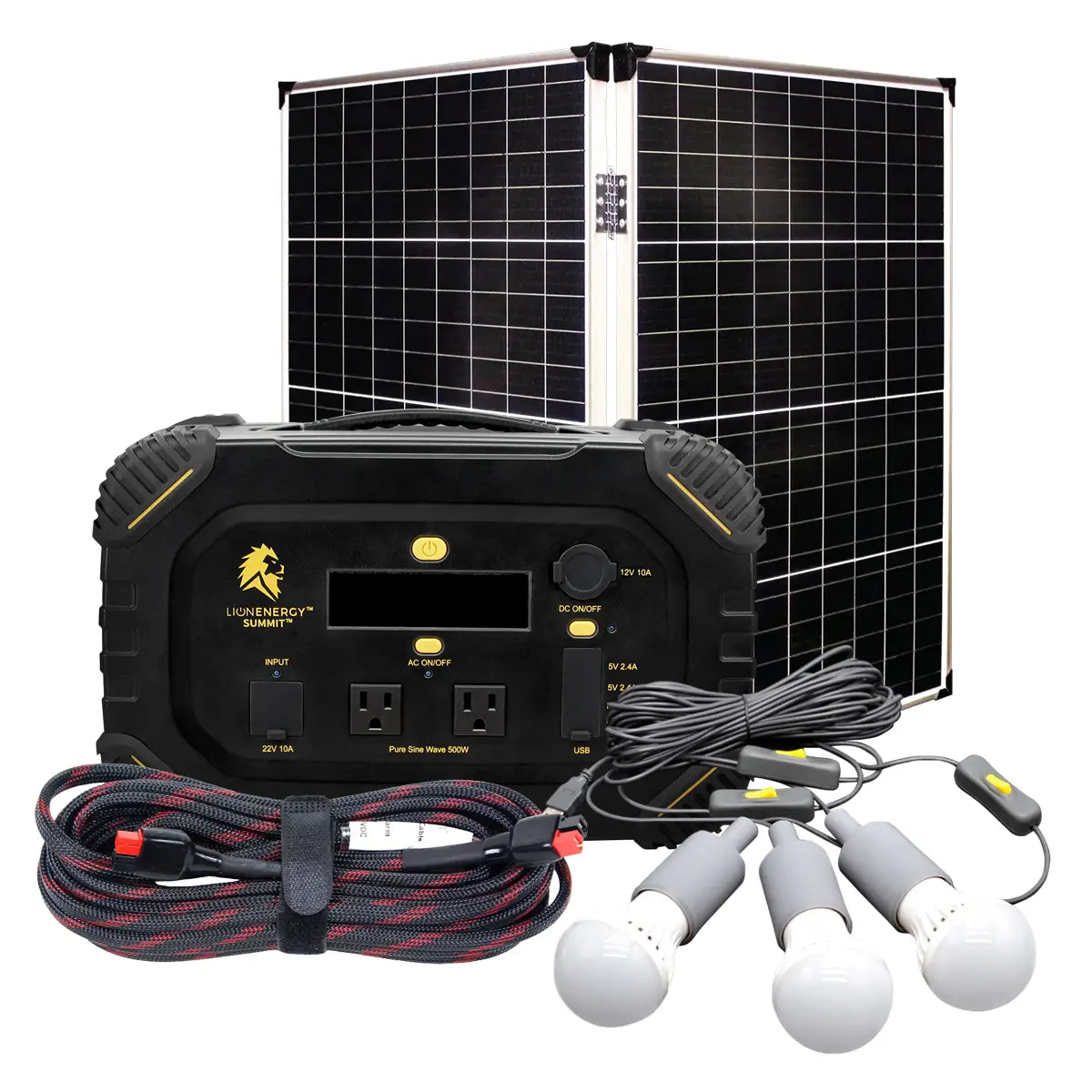 Lion Energy Lion Summit - 530W/665Wh Portable Generator Kit