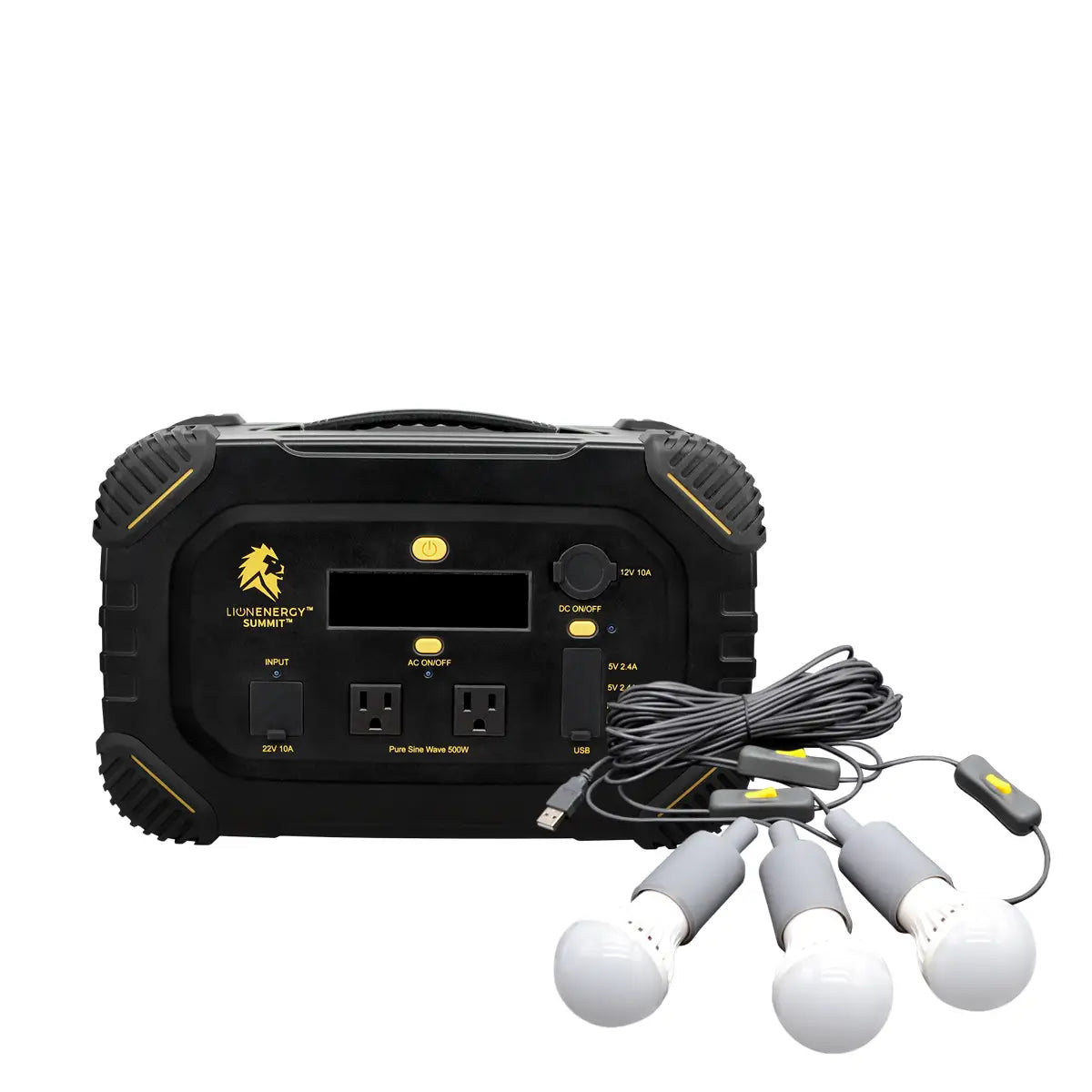 Lion Energy Lion Summit - 530W/665Wh Portable Generator Kit