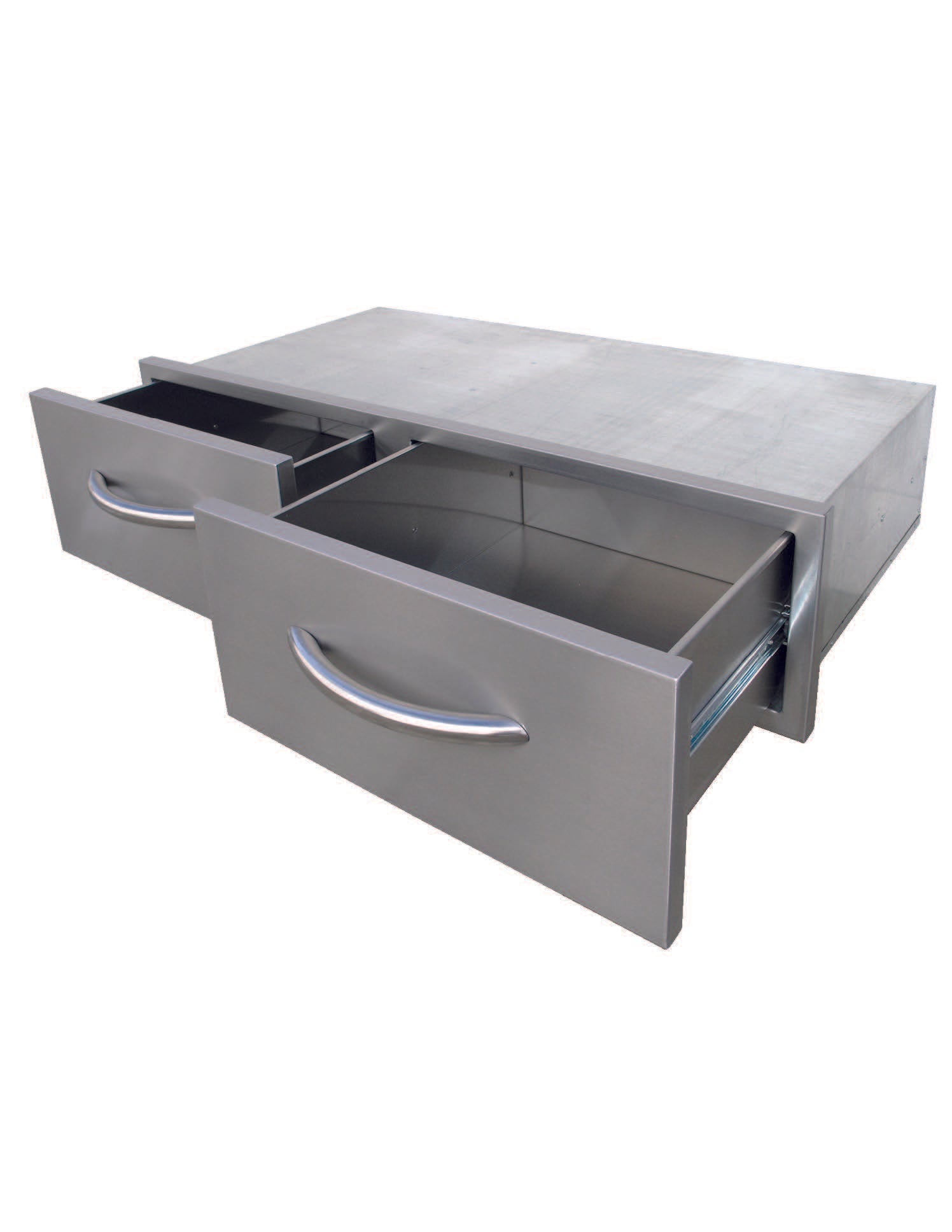 Cal Flame 2 Drawer Horizontal