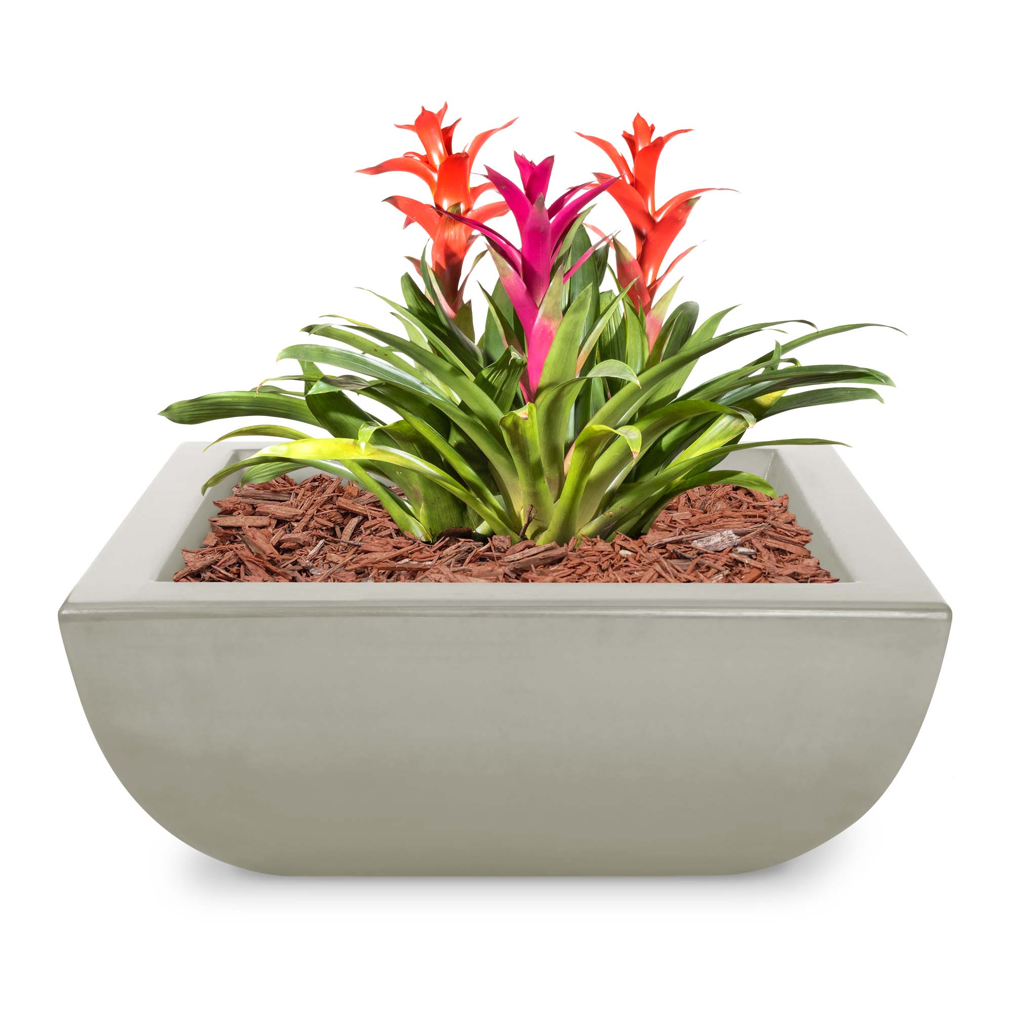 The Outdoor Plus Avalon Concrete Planter Bowl