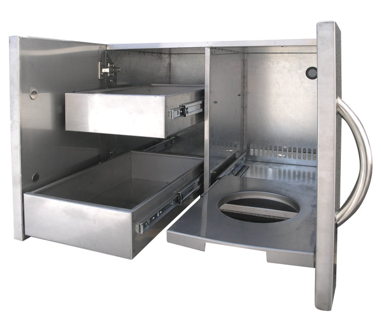Cal Flame 30" Door & Drawer Combo