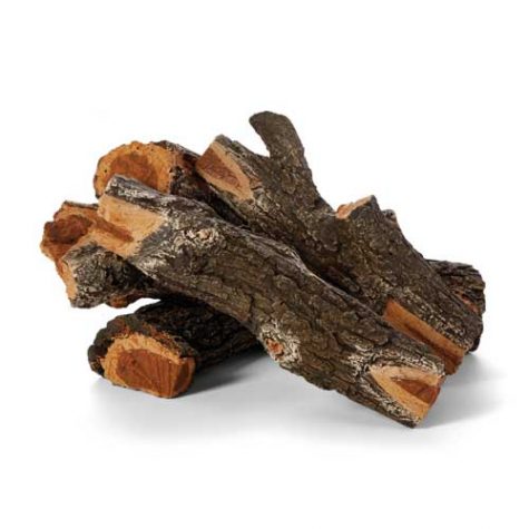 The Fire Pit Gallery Arizona Weathered Oak Concrete Log Kit 41" Fire Pit Size (16 pc 18″– 24″)