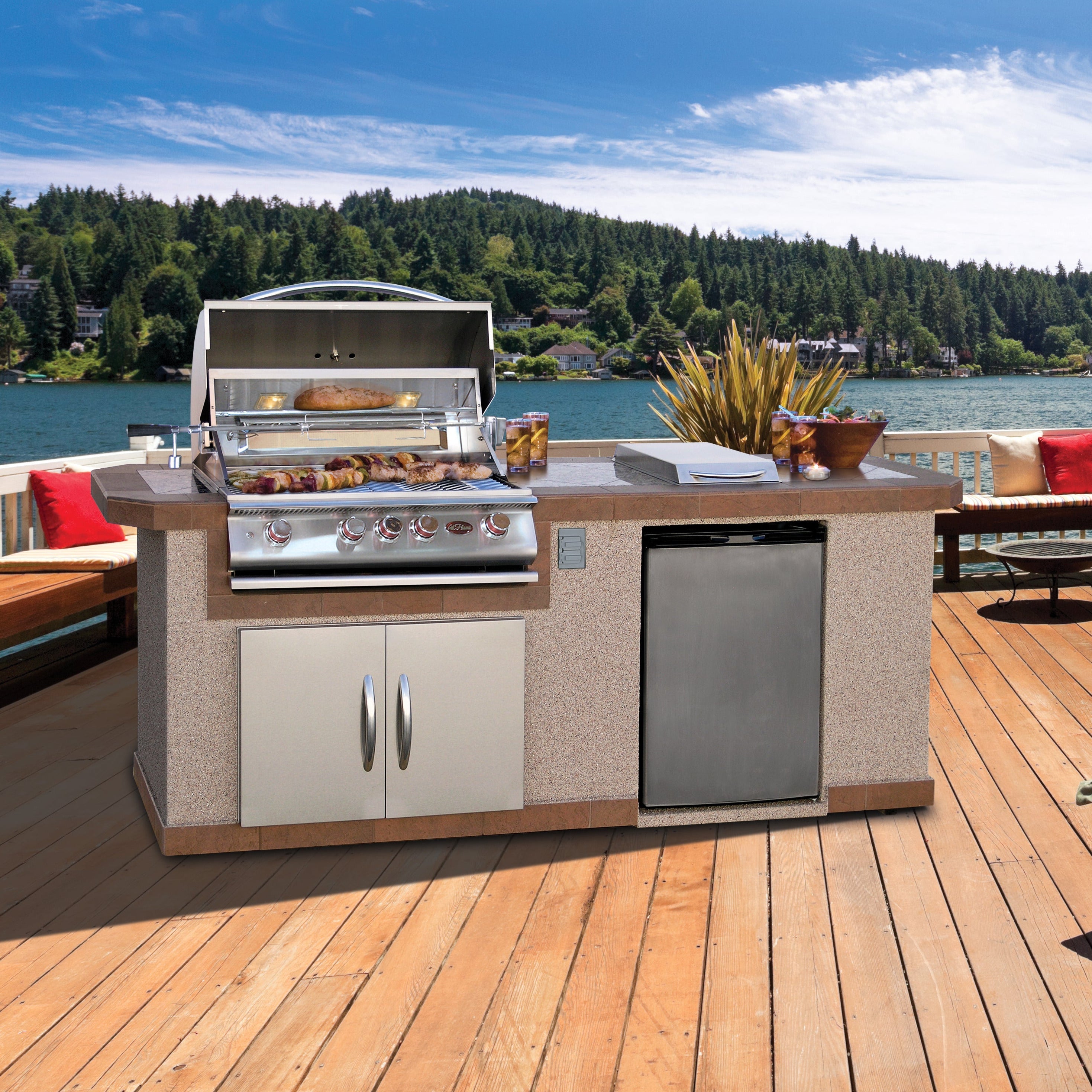 Cal Flame LBK-801 BBQ Island