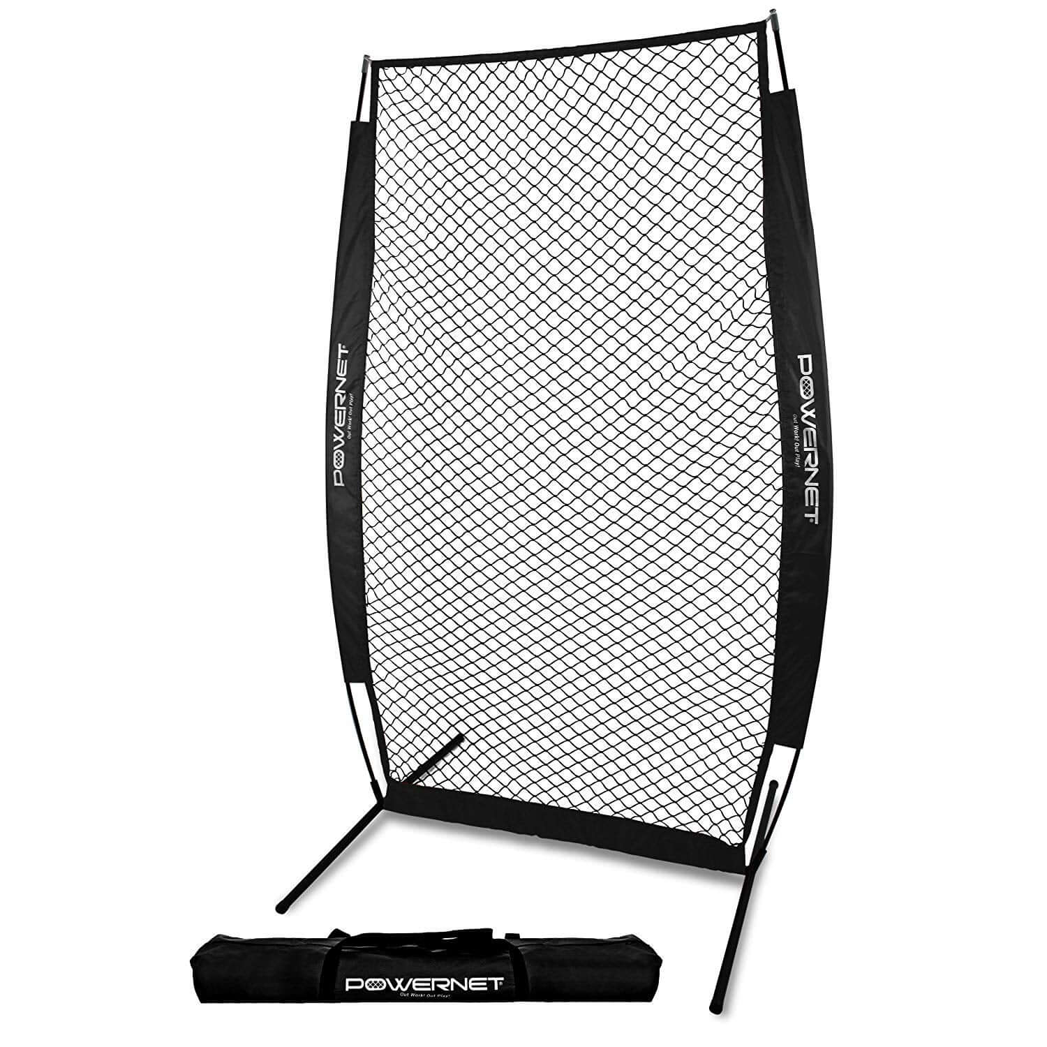 PowerNet Pitching Screen with Frame and Carry Bag by Jupiter Gear