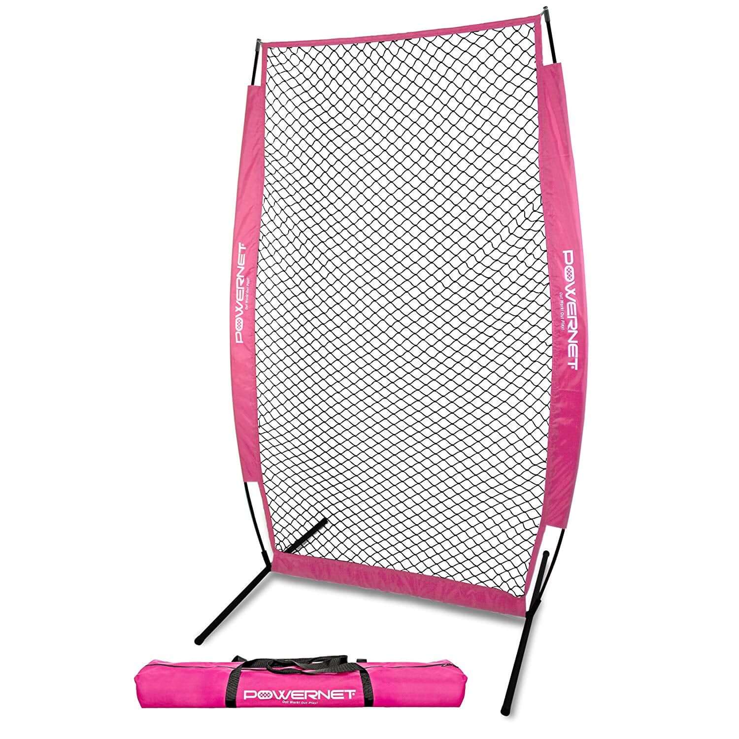 PowerNet Pitching Screen with Frame and Carry Bag by Jupiter Gear