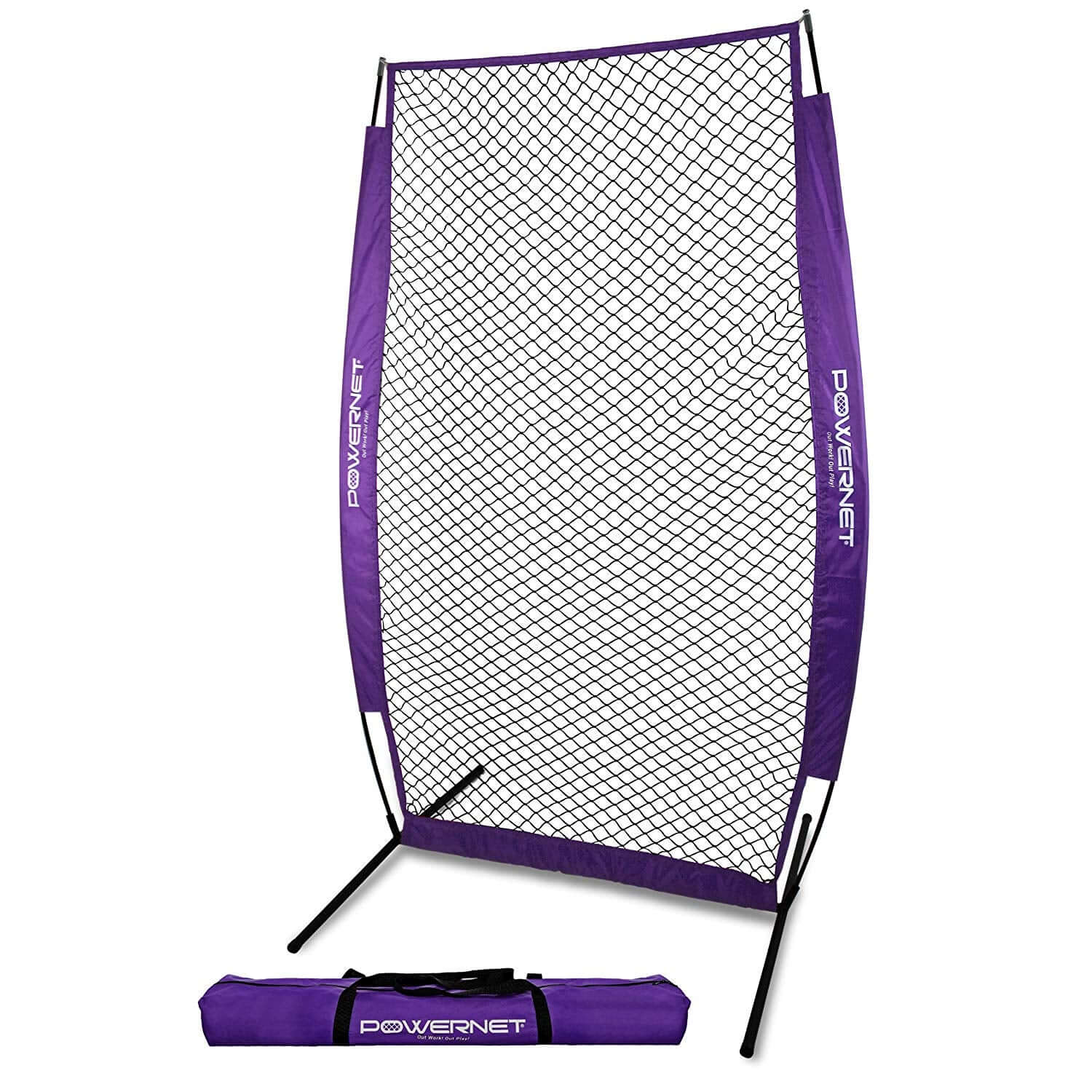 PowerNet Pitching Screen with Frame and Carry Bag by Jupiter Gear