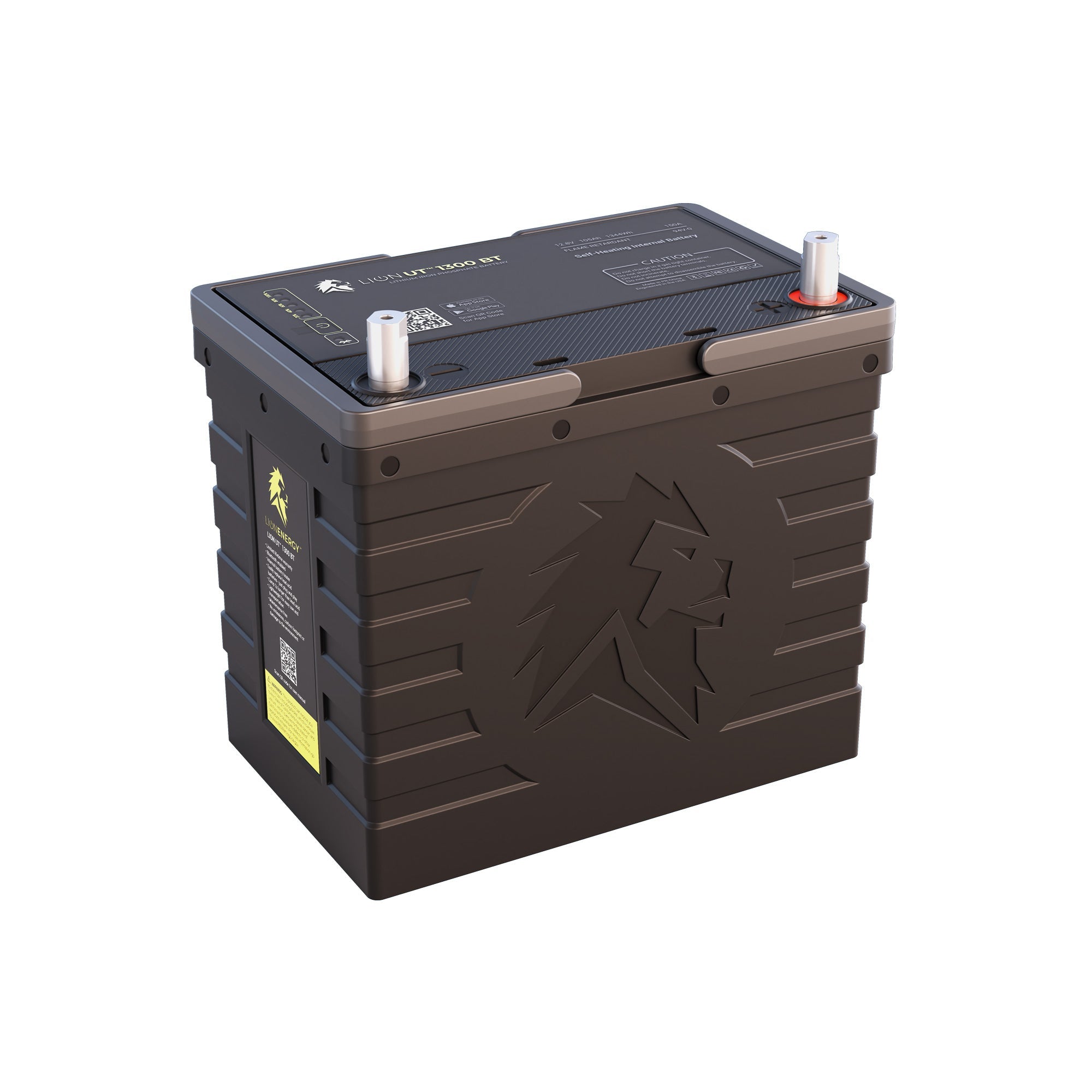 Lion Energy UT 1300 BT Battery (12V, 105Ah, LiFePO4)