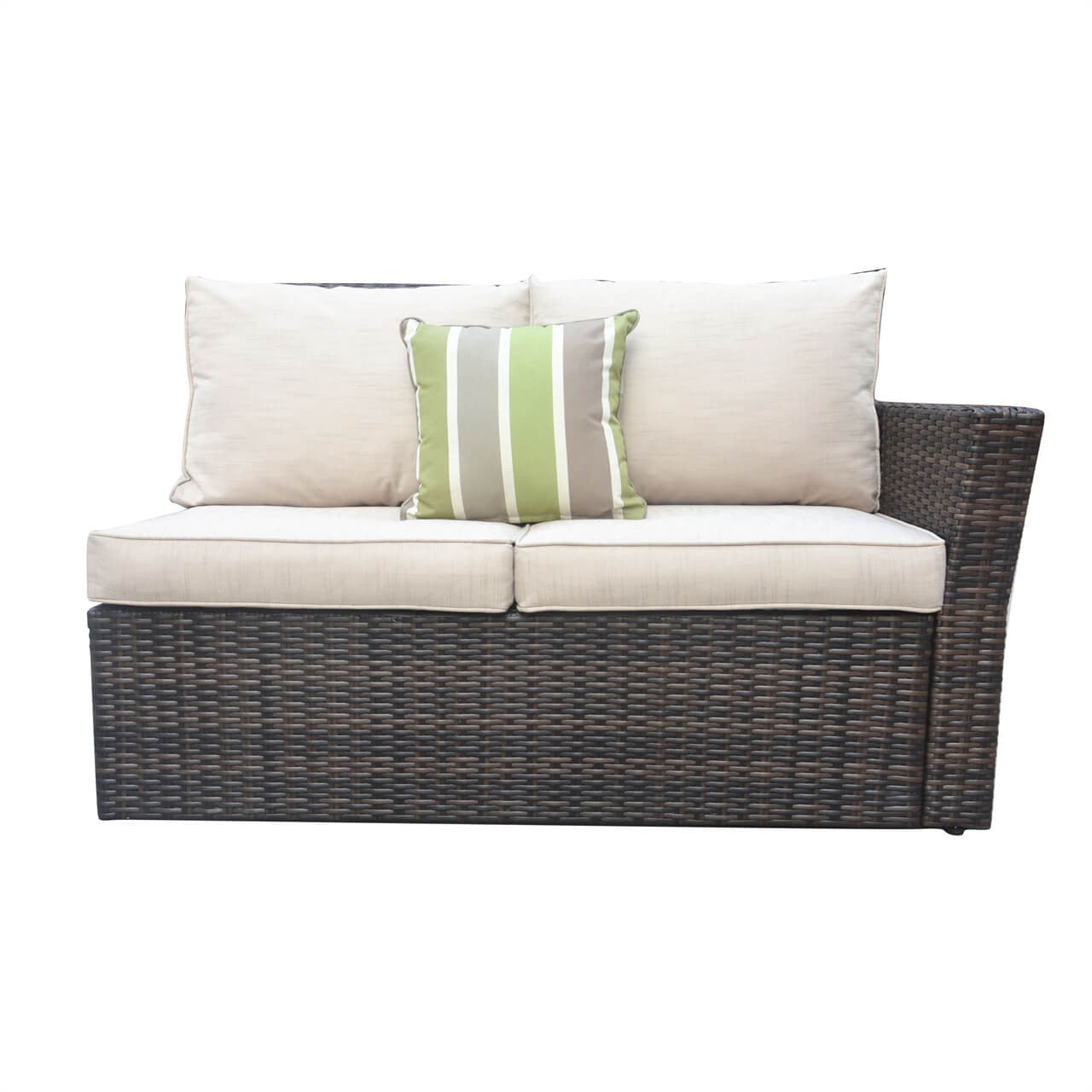 Direct Wicker 8-Piece Patio Seating Sofa Set with Cushions