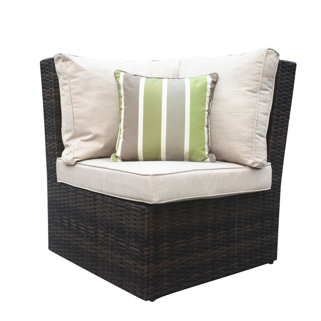 Direct Wicker 8-Piece Patio Seating Sofa Set with Cushions