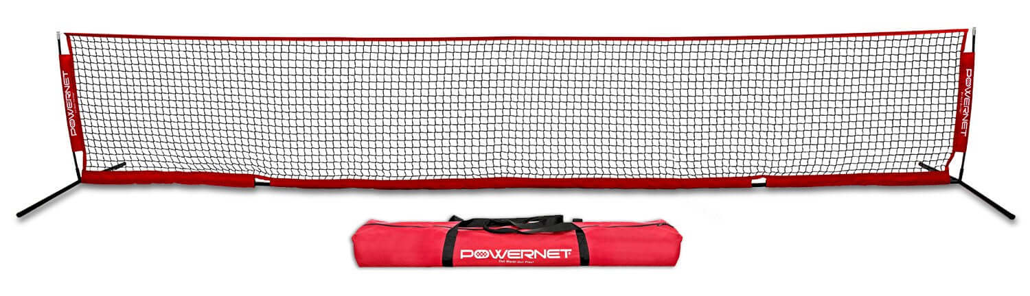 PowerNet Soccer 18x3 Tennis Net + Carrying Bag by Jupiter Gear