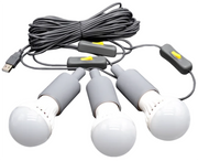 Lion Energy 3 LED Light Bulb String
