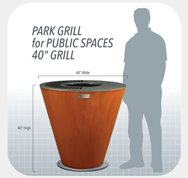 Public Park Grills For Public Spaces And High Traffic Areas