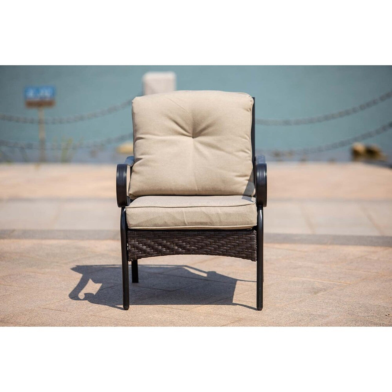 Direct Wicker 2-piece Indoor or Outdoor Patio Furniture Single Chair