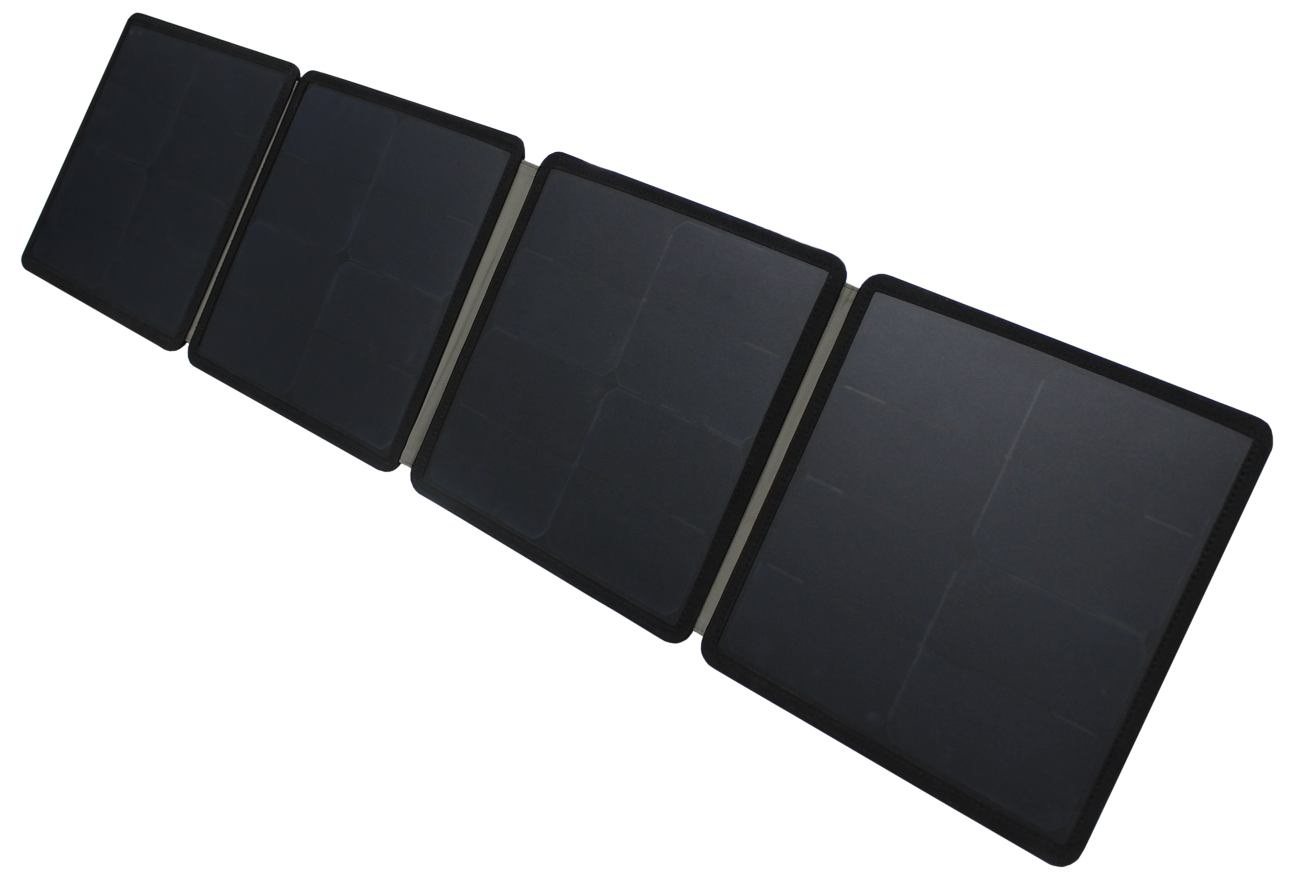 Lion Energy Folding Solar Panel, 50W, 12V, 1 USB-A, 1 USB-C