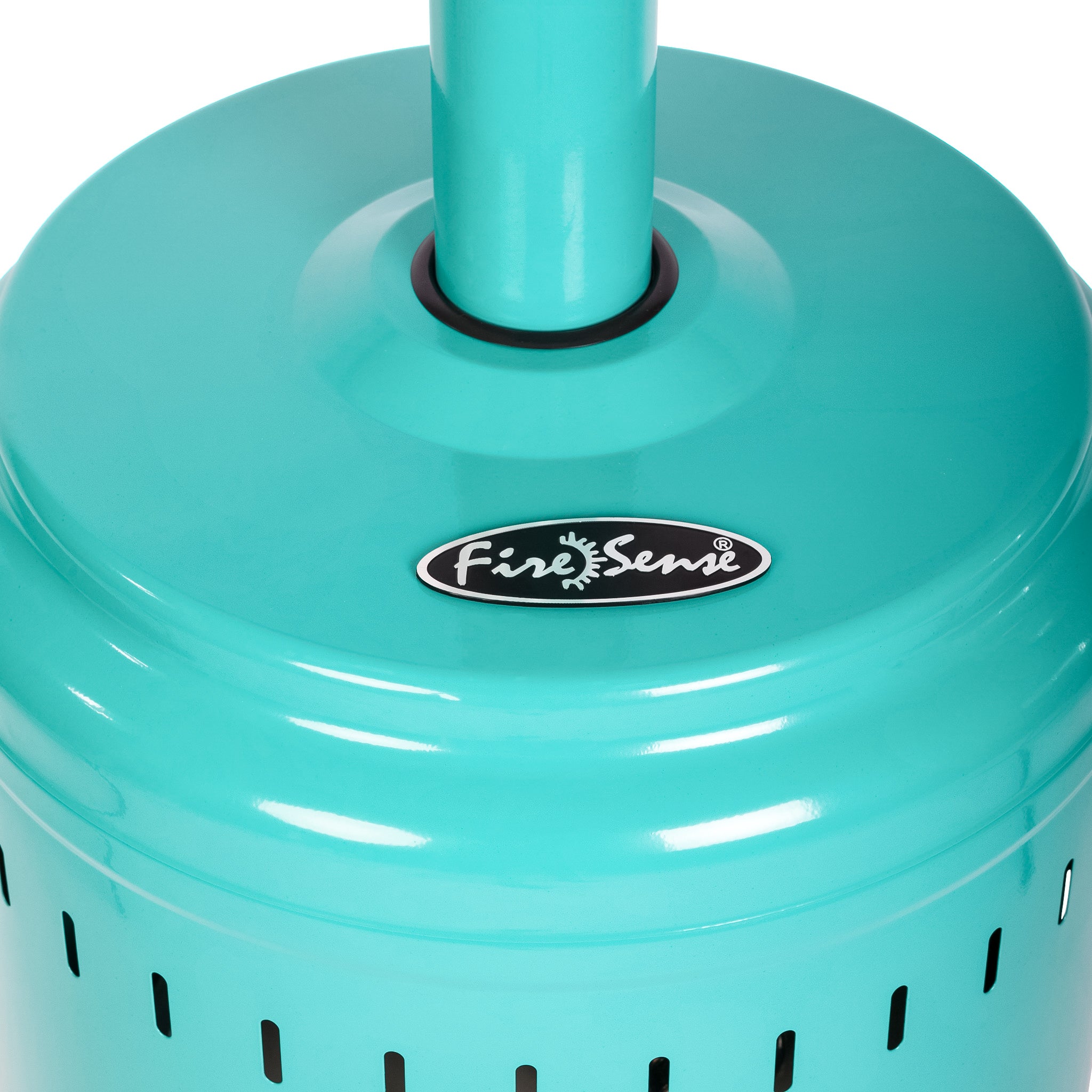 Well Traveled Living Aqua Blue Powder Coated Patio Heater