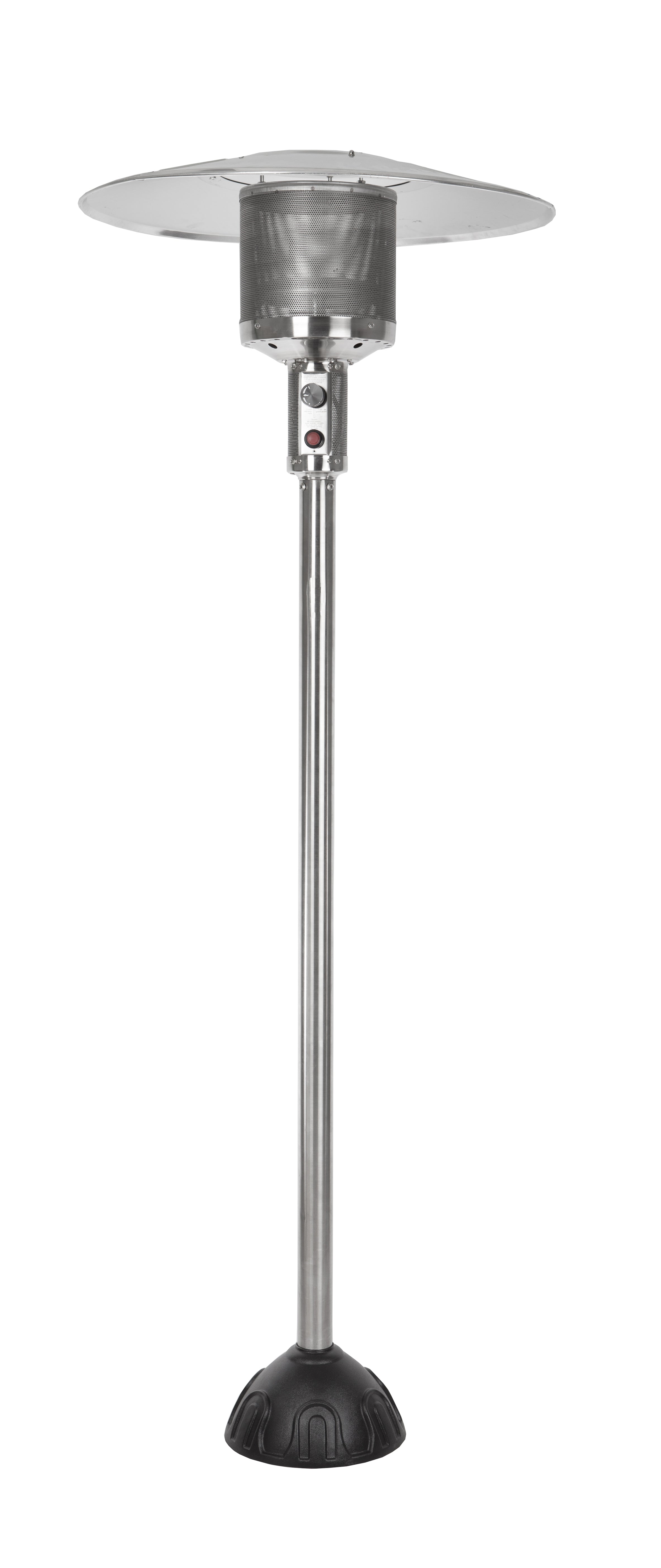 Well Traveled Living Stainless Steel Natural Gas Patio Heater