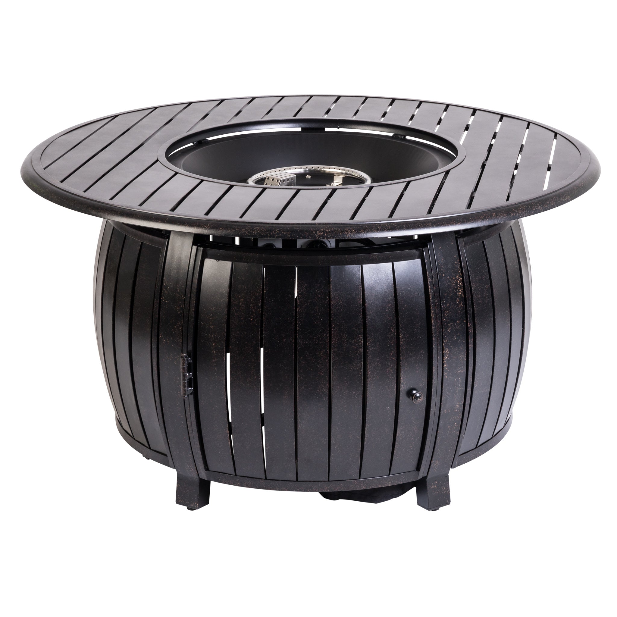 Well Traveled Living Grand Cooper Aluminum Round LPG Fire Pit