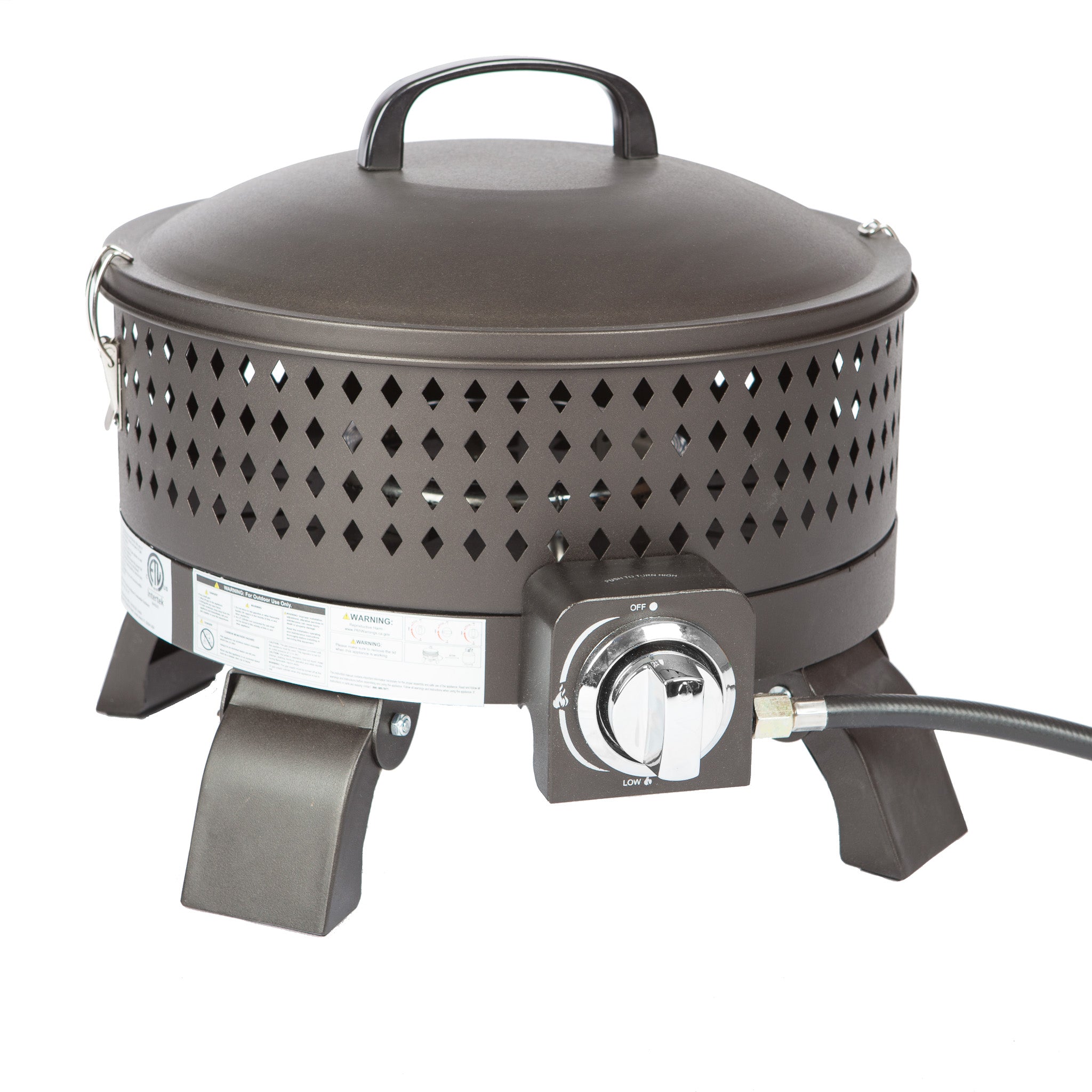 Well Traveled Living Sporty Campfire Portable Gas Fire Pit