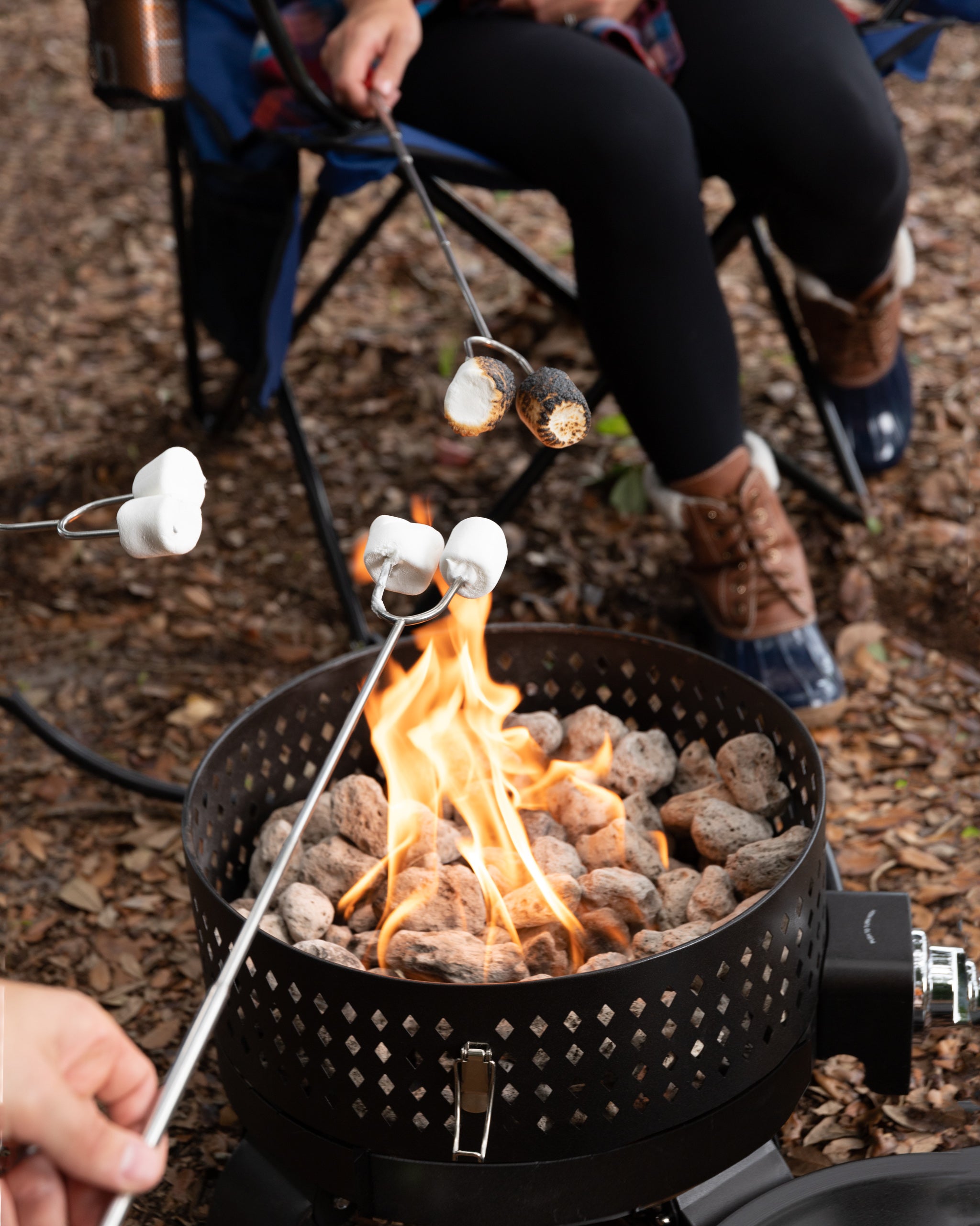 Well Traveled Living Sporty Campfire Portable Gas Fire Pit