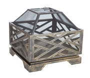 Well Traveled Living Catalano Square Fire Pit