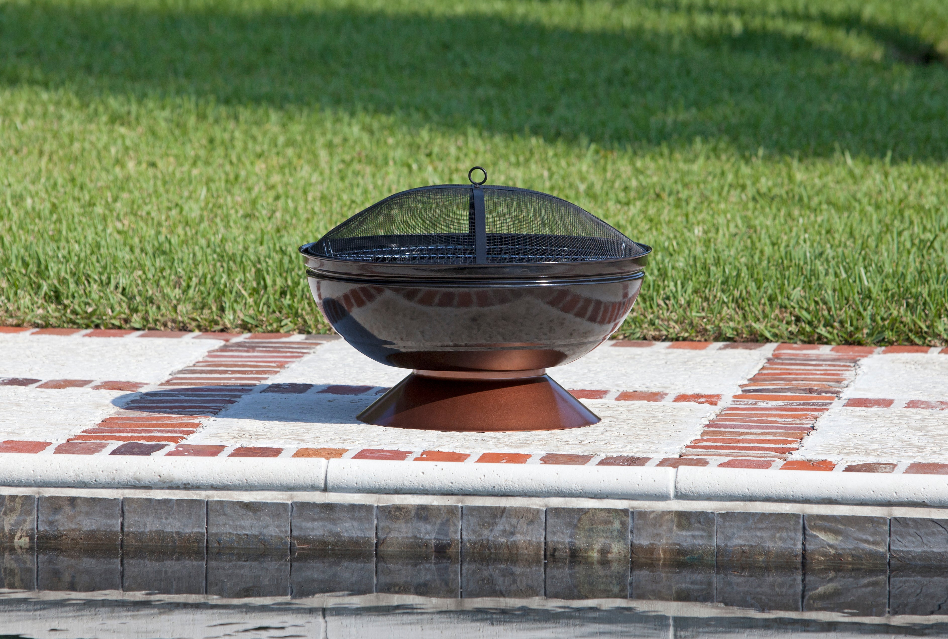 Well Traveled Living Degano Round Fire Pit