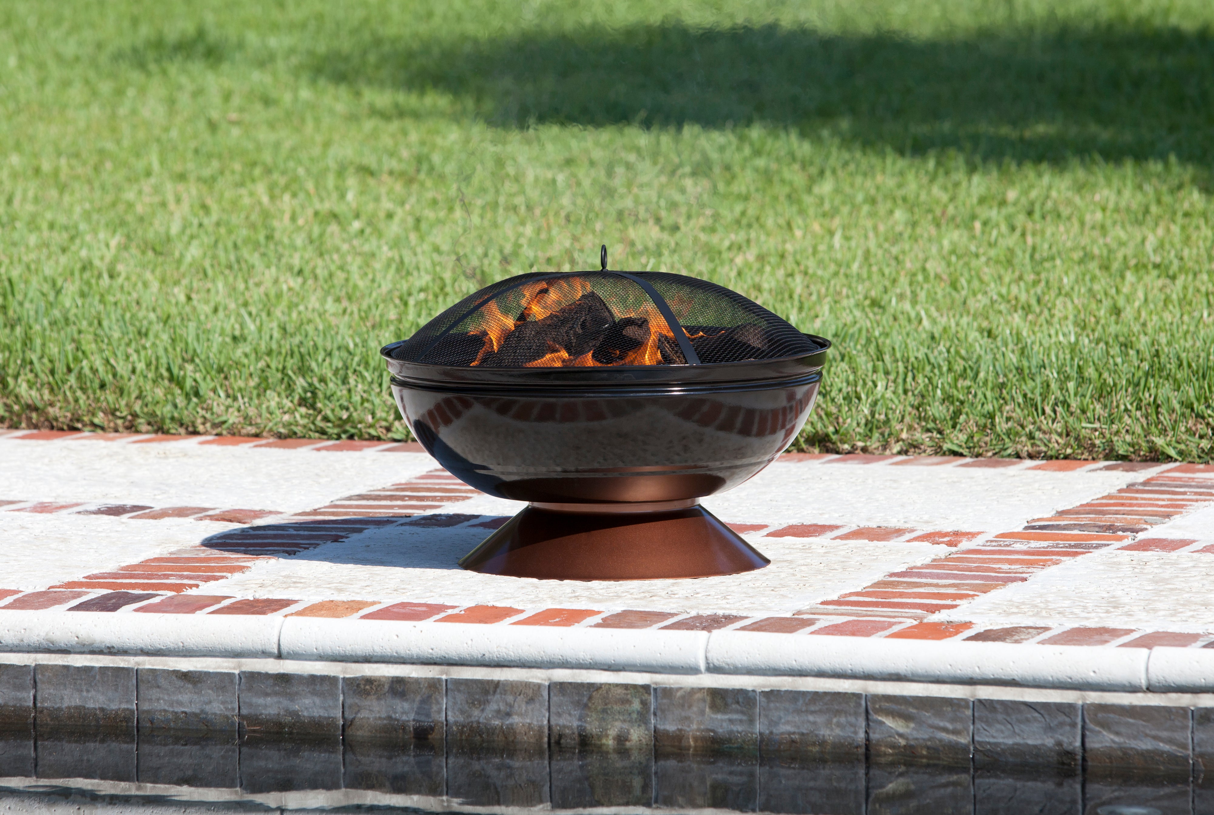 Well Traveled Living Degano Round Fire Pit