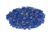 Well Traveled Living Sapphire Blue Reflective Fire Glass