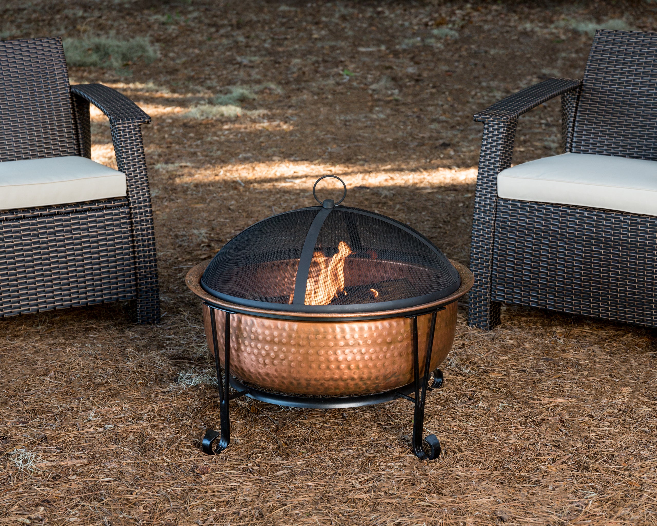 Well Traveled Living Palermo Copper Fire Pit