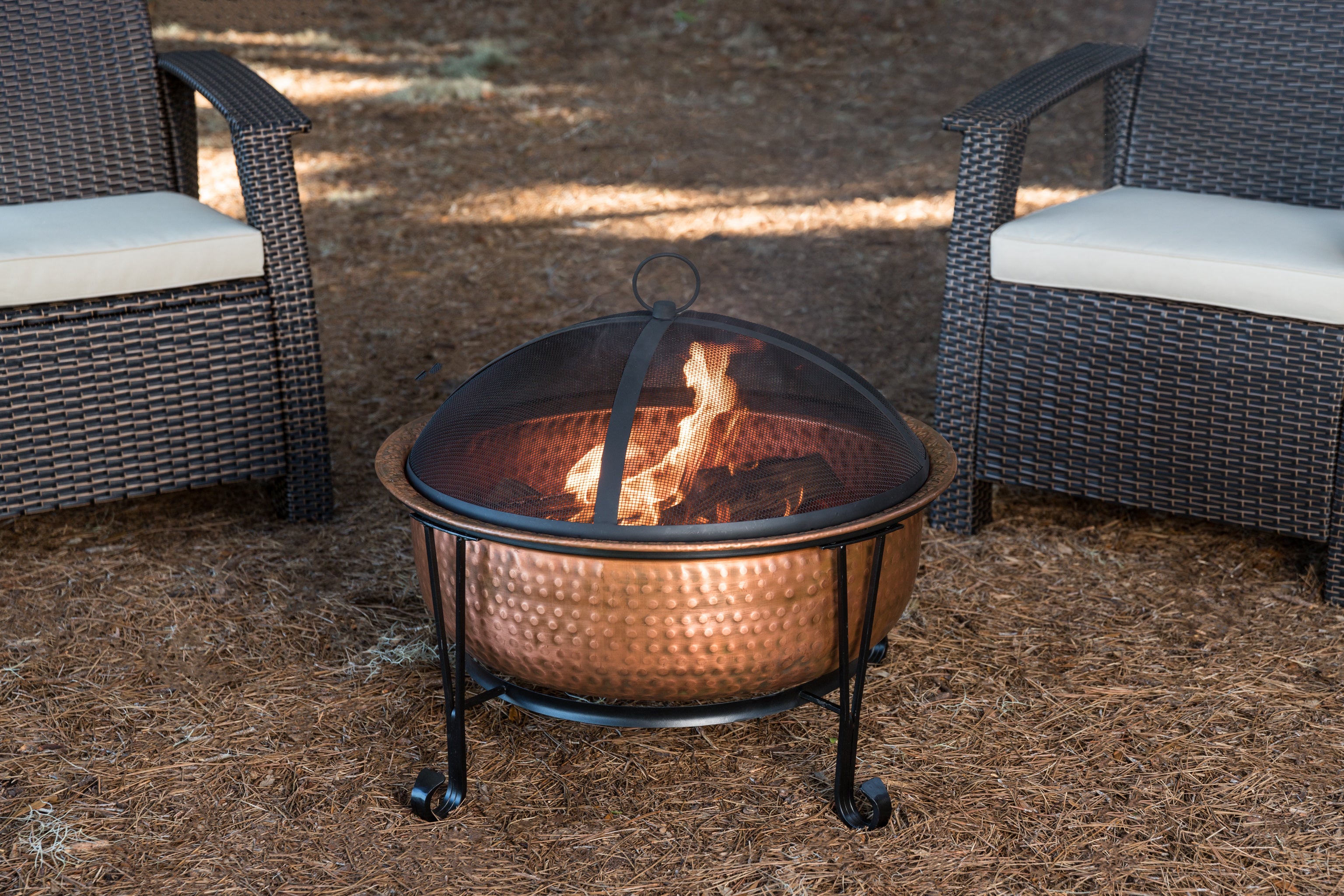 Well Traveled Living Palermo Copper Fire Pit