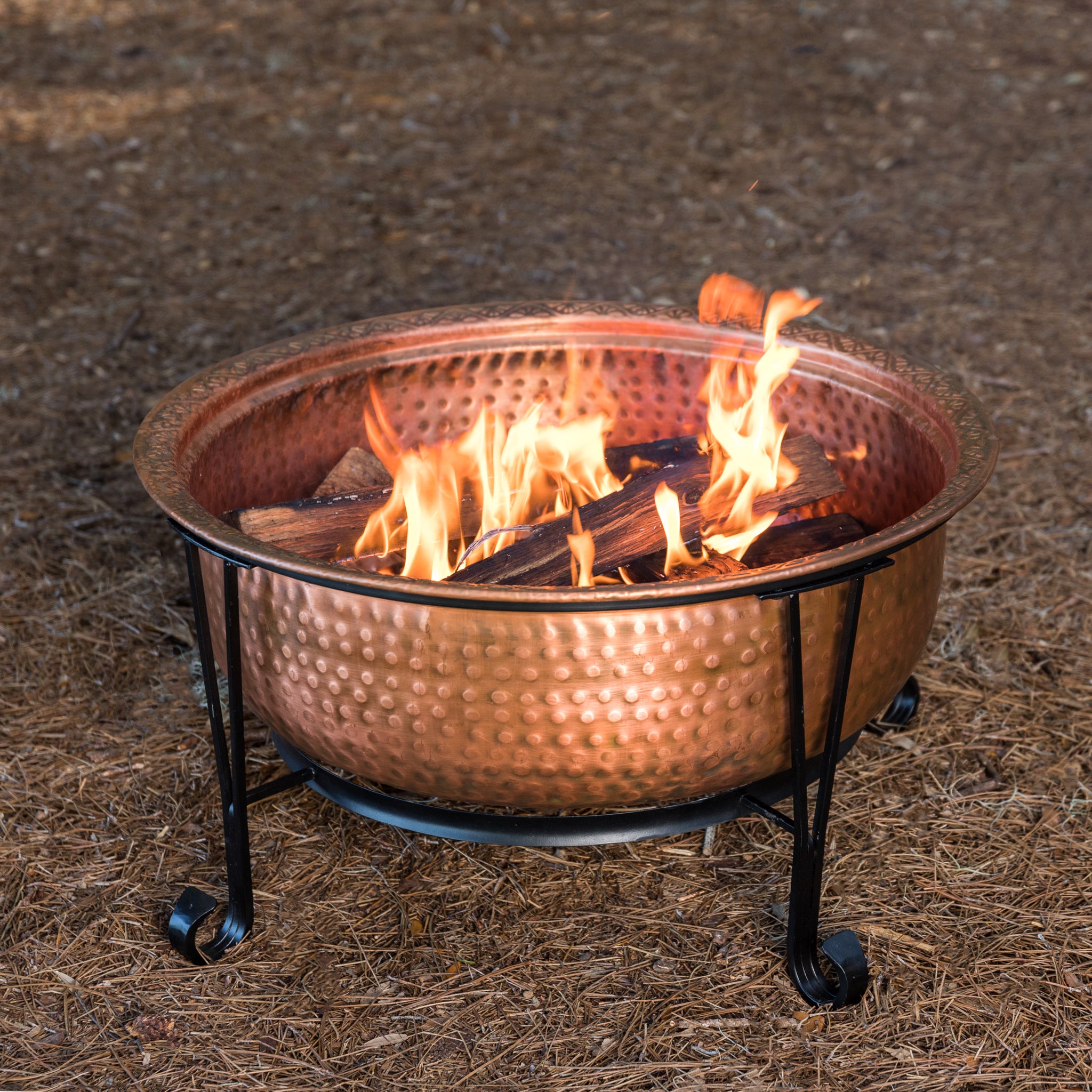 Well Traveled Living Palermo Copper Fire Pit