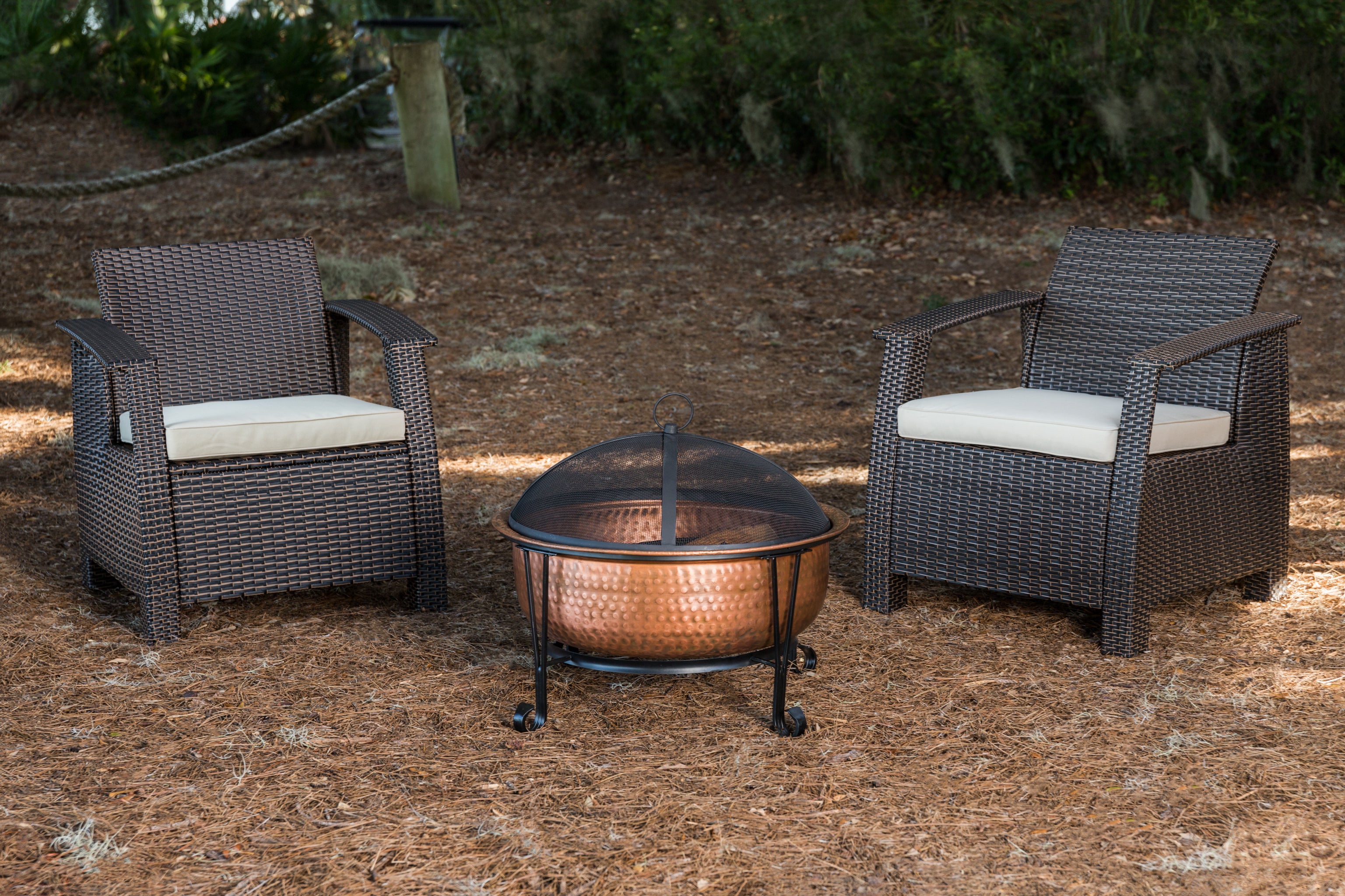 Well Traveled Living Palermo Copper Fire Pit