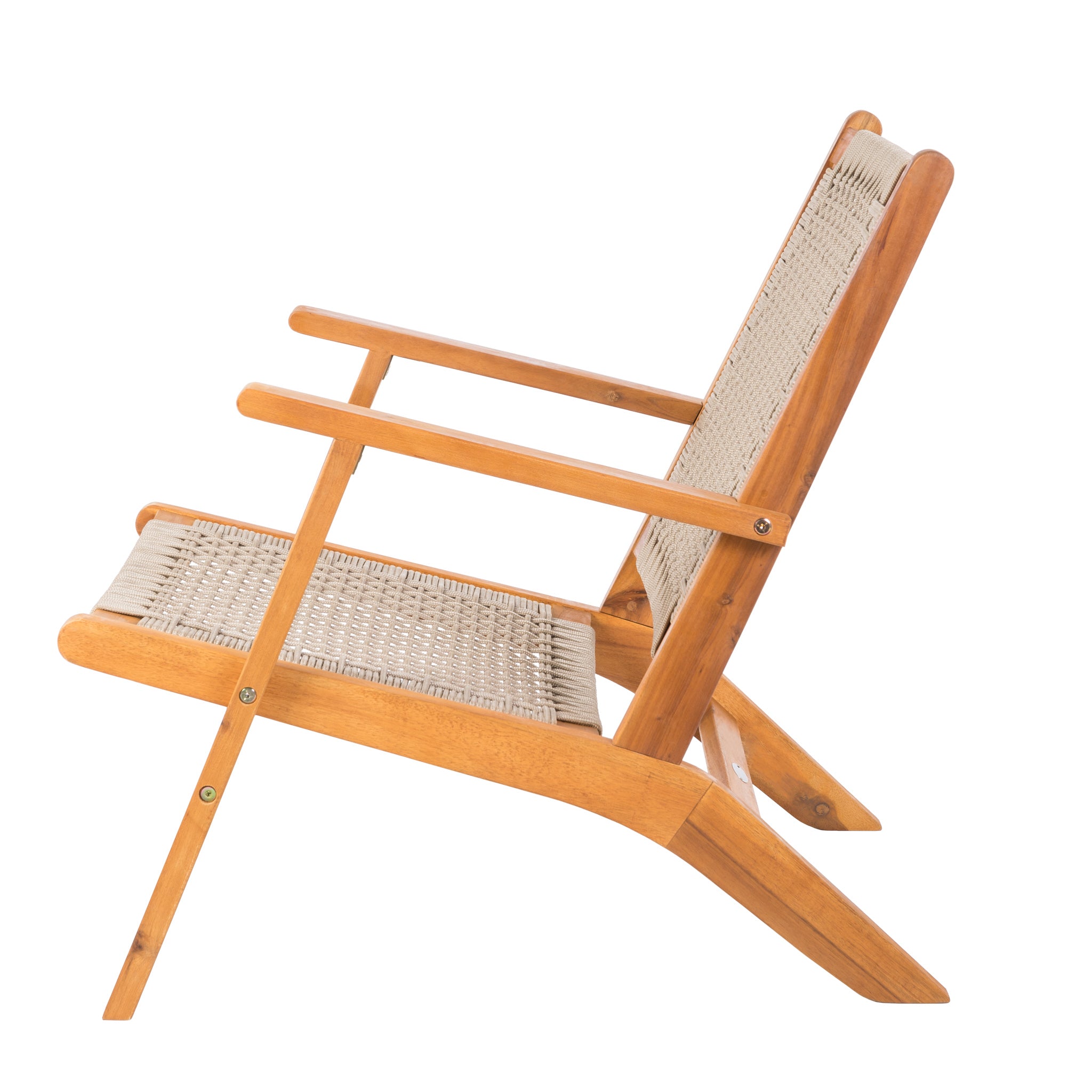 Well Traveled Living Vega Natural Stain Outdoor Chair