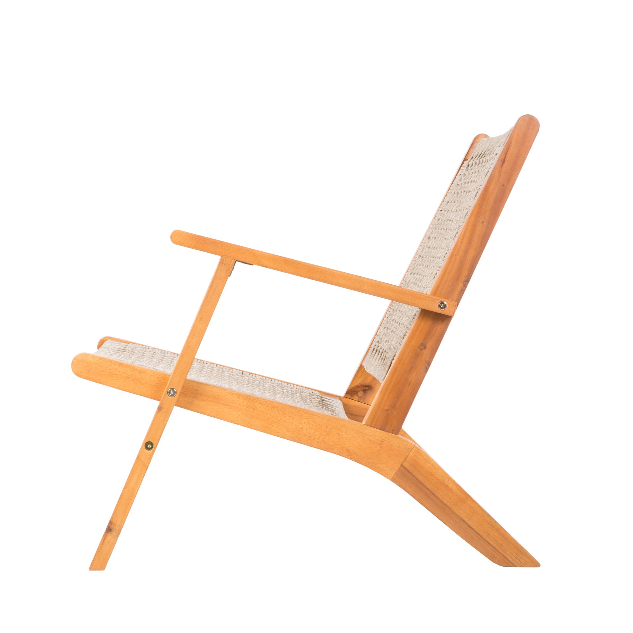 Well Traveled Living Vega Natural Stain Outdoor Chair