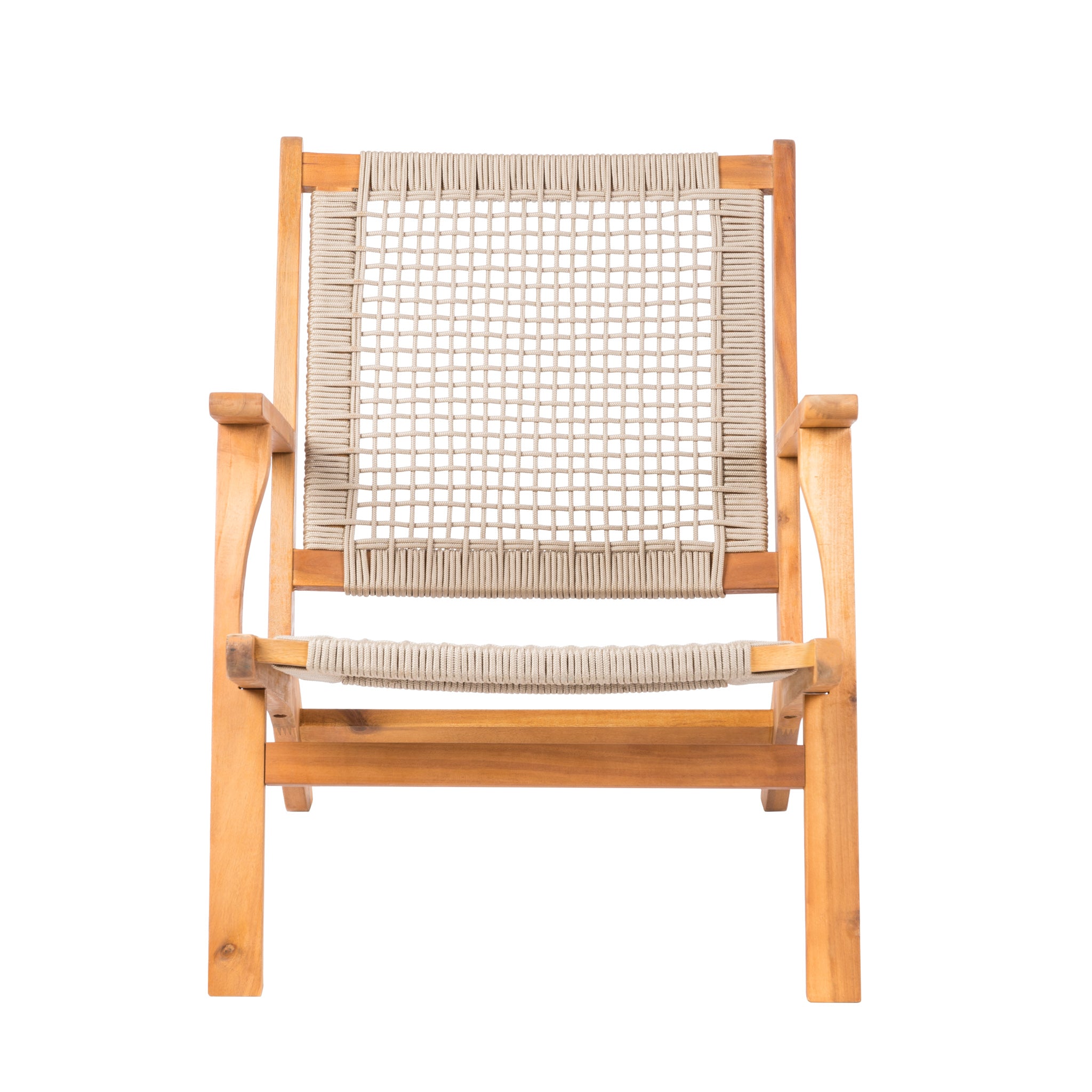 Well Traveled Living Vega Natural Stain Outdoor Chair