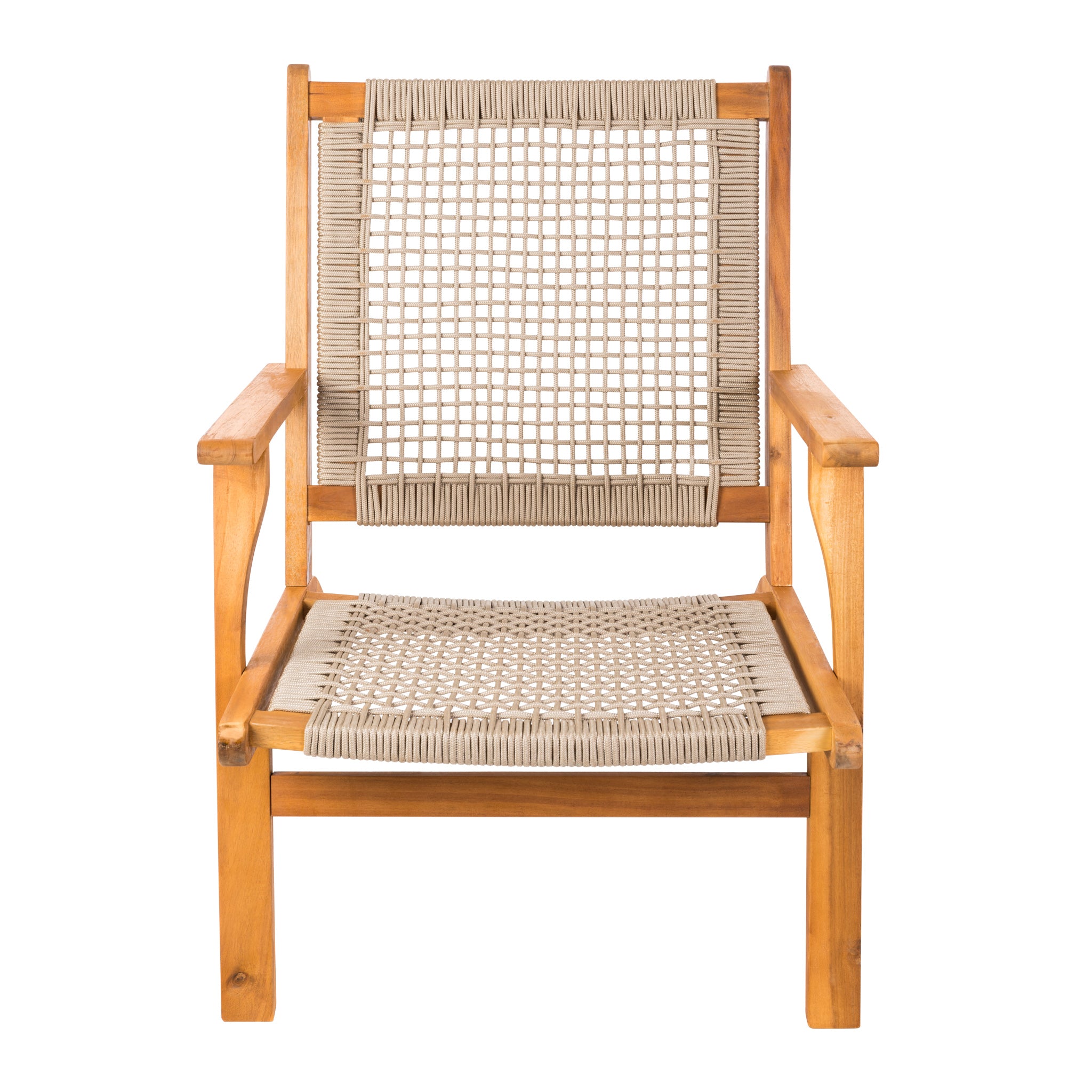 Well Traveled Living Vega Natural Stain Outdoor Chair