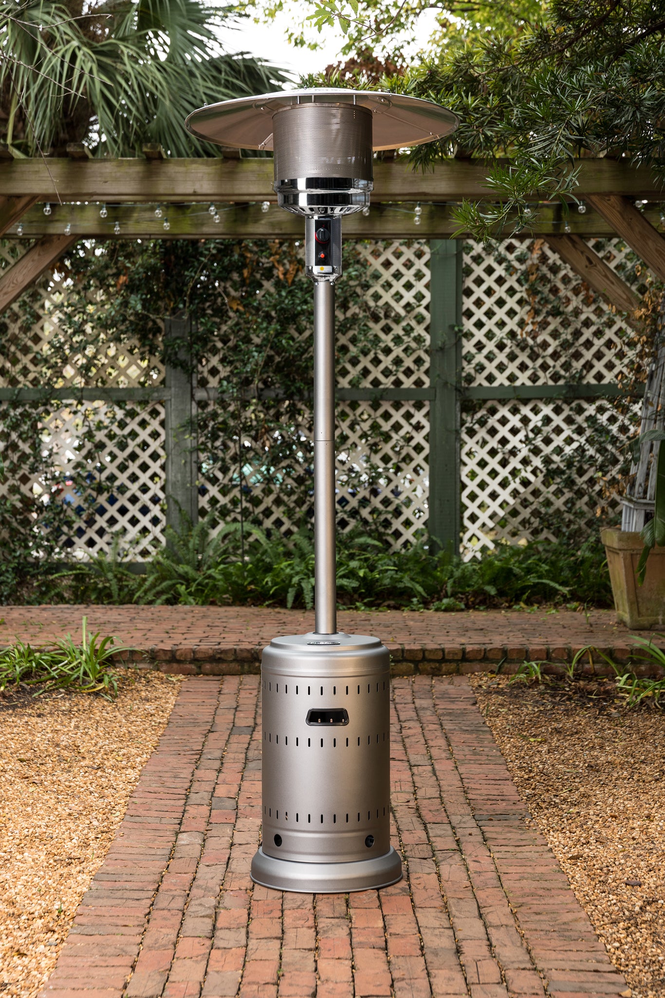 Well Traveled Living Platinum Commercial Patio Heater