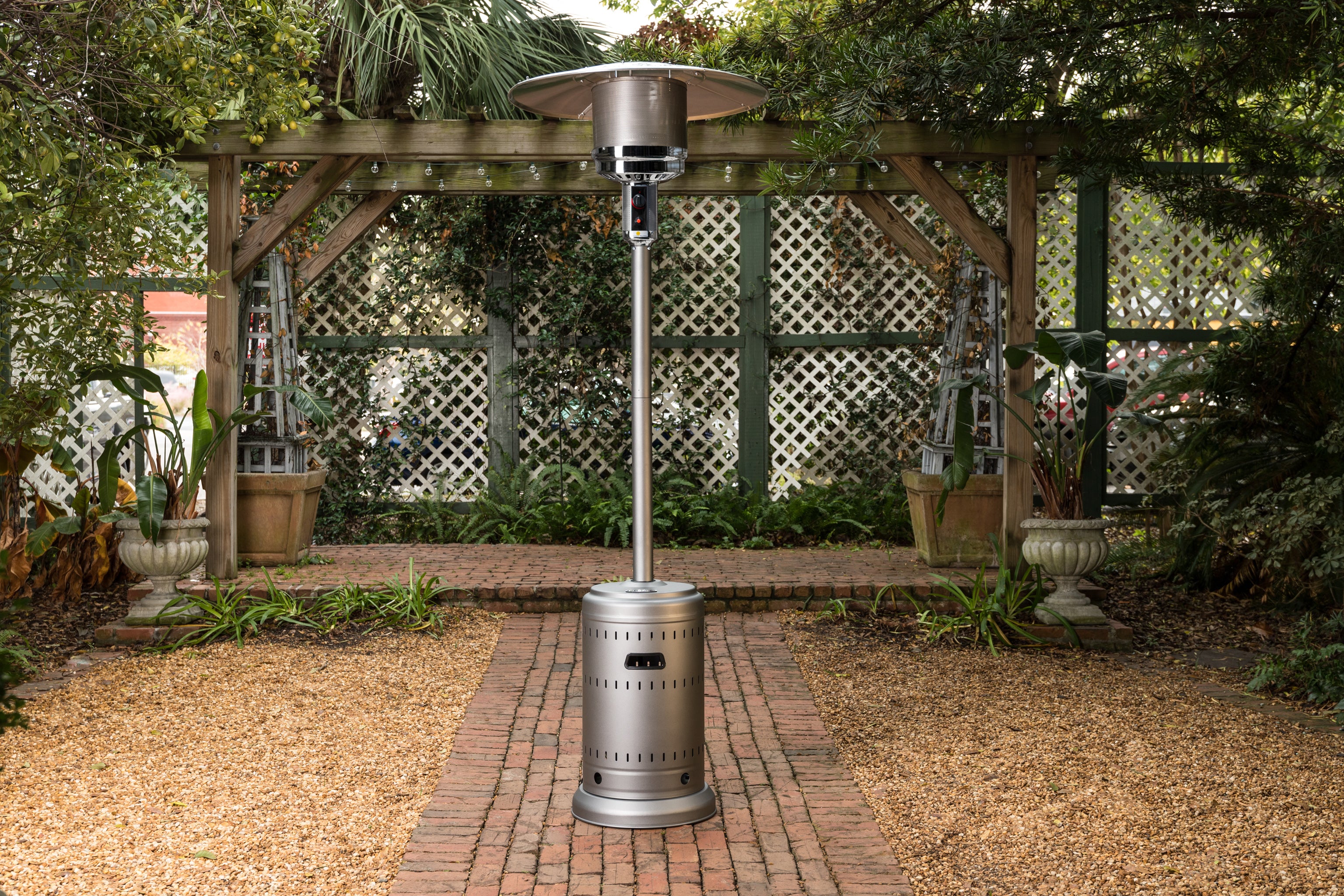 Well Traveled Living Platinum Commercial Patio Heater