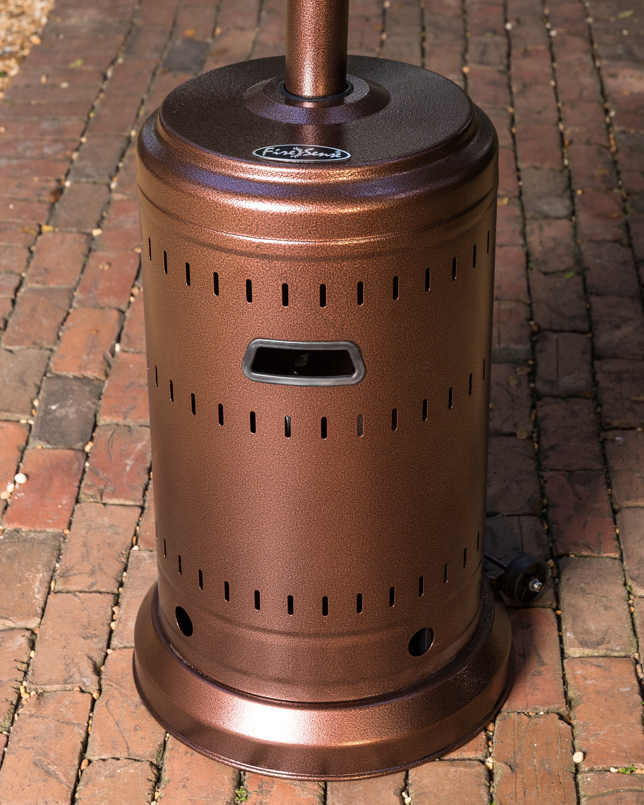 Well Traveled Living Aged Chestnut Finish Patio Heater