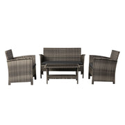 Well Traveled Living Jareth Wicker Patio Set