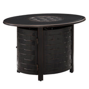 Well Traveled Living Nelson Oval Aluminum LPG/NG Fire Pit
