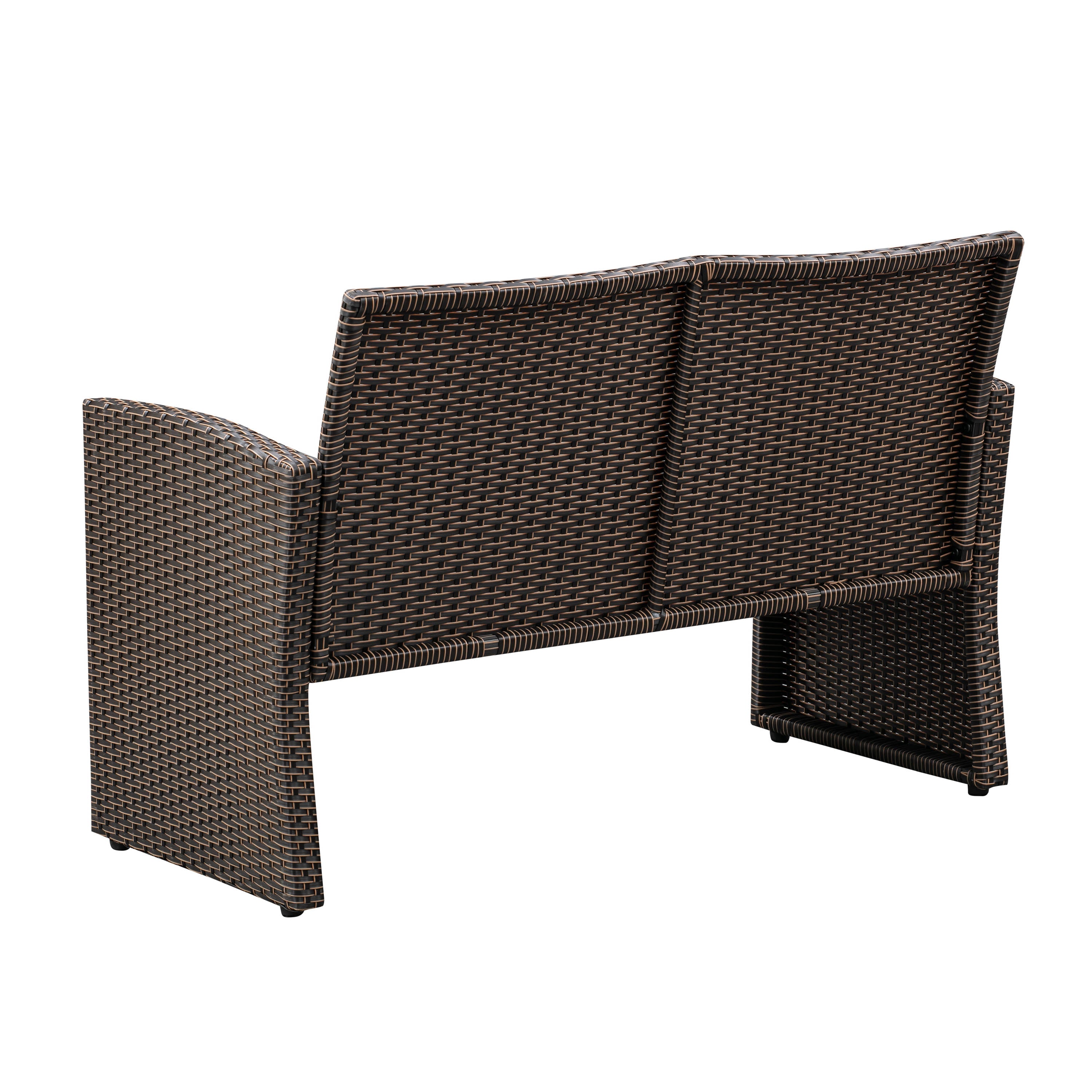 Well Traveled Living Ashville Wicker Patio Set