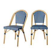 Well Traveled Living Arles French Bistro Wicker Chair – 2pk