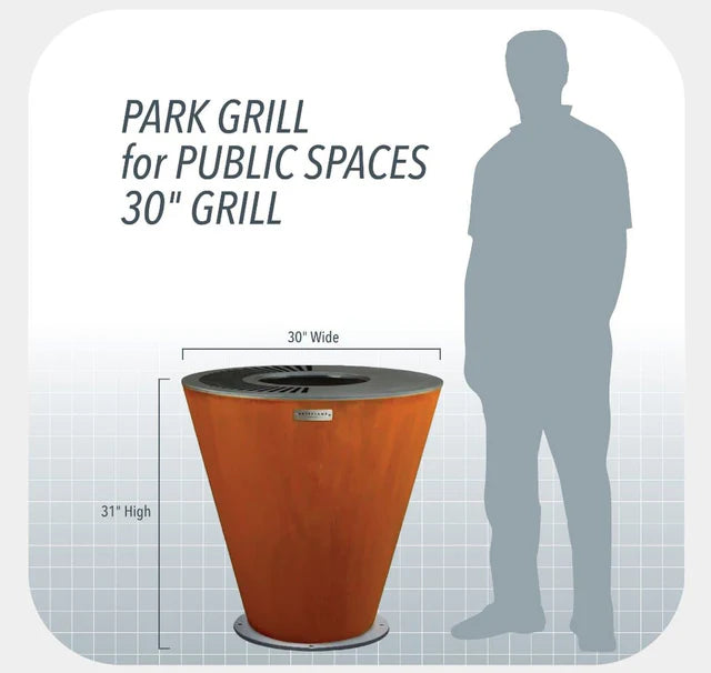 Public Park Grills For Public Spaces And High Traffic Areas